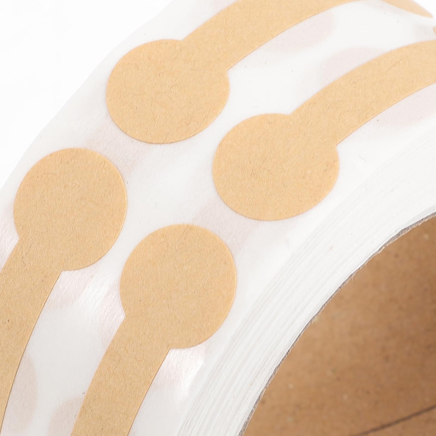 2 Rolls Label Sticker Baked Goods Labels Handmade Stickers Safety Stickers Labels for Jars Tamper Proof Earring Stickers Envelopes Kraft Labels Kraft Paper Seal Accessories