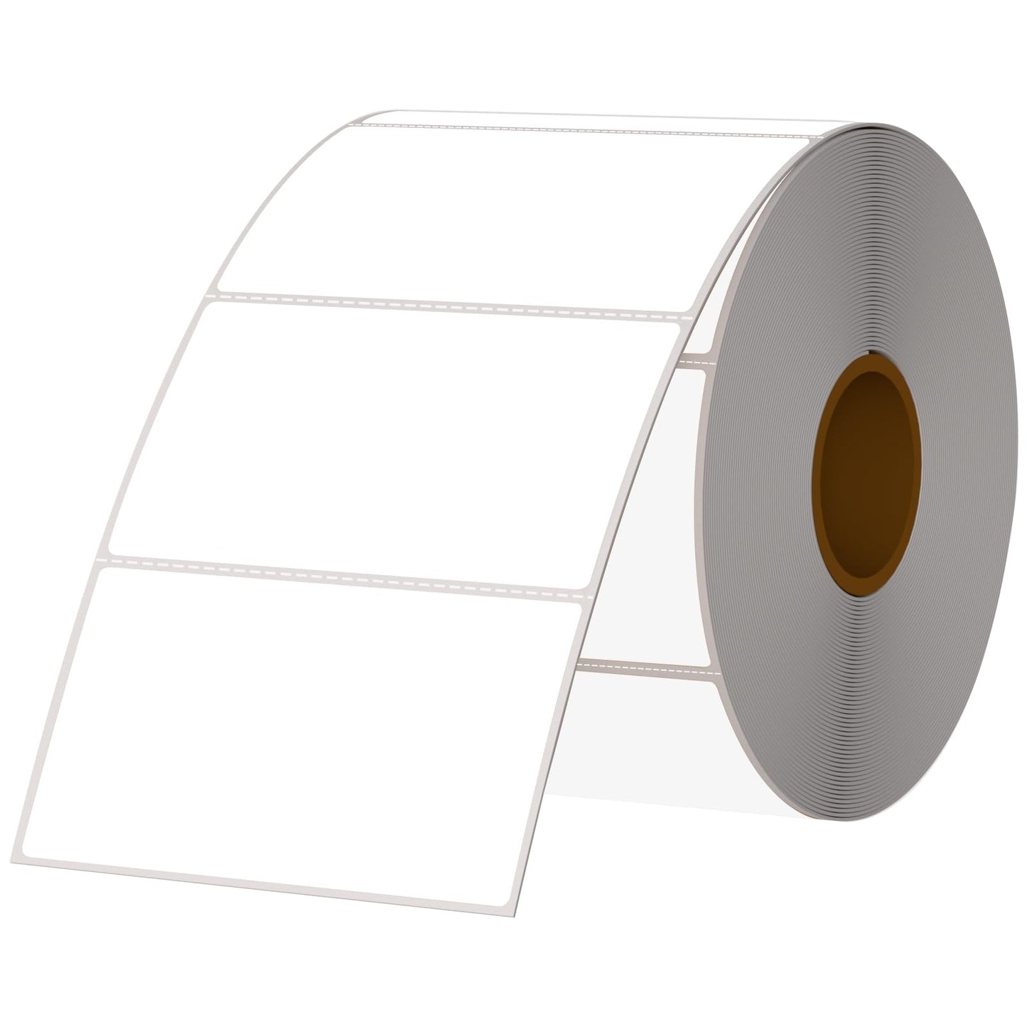3x2 Inch White Thermal Labels Roll Self-Adhesive for Logo Stickers, Barcode Stickers, Inventory, Address and Small Business 3"x2"-1000 Labels