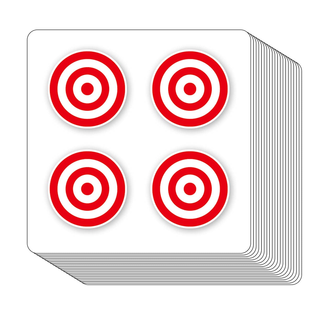 Target Sniper Scope Stickers, 1 Inch Scrapbooking Arts Calendar Kids Crafting 80-Pack
