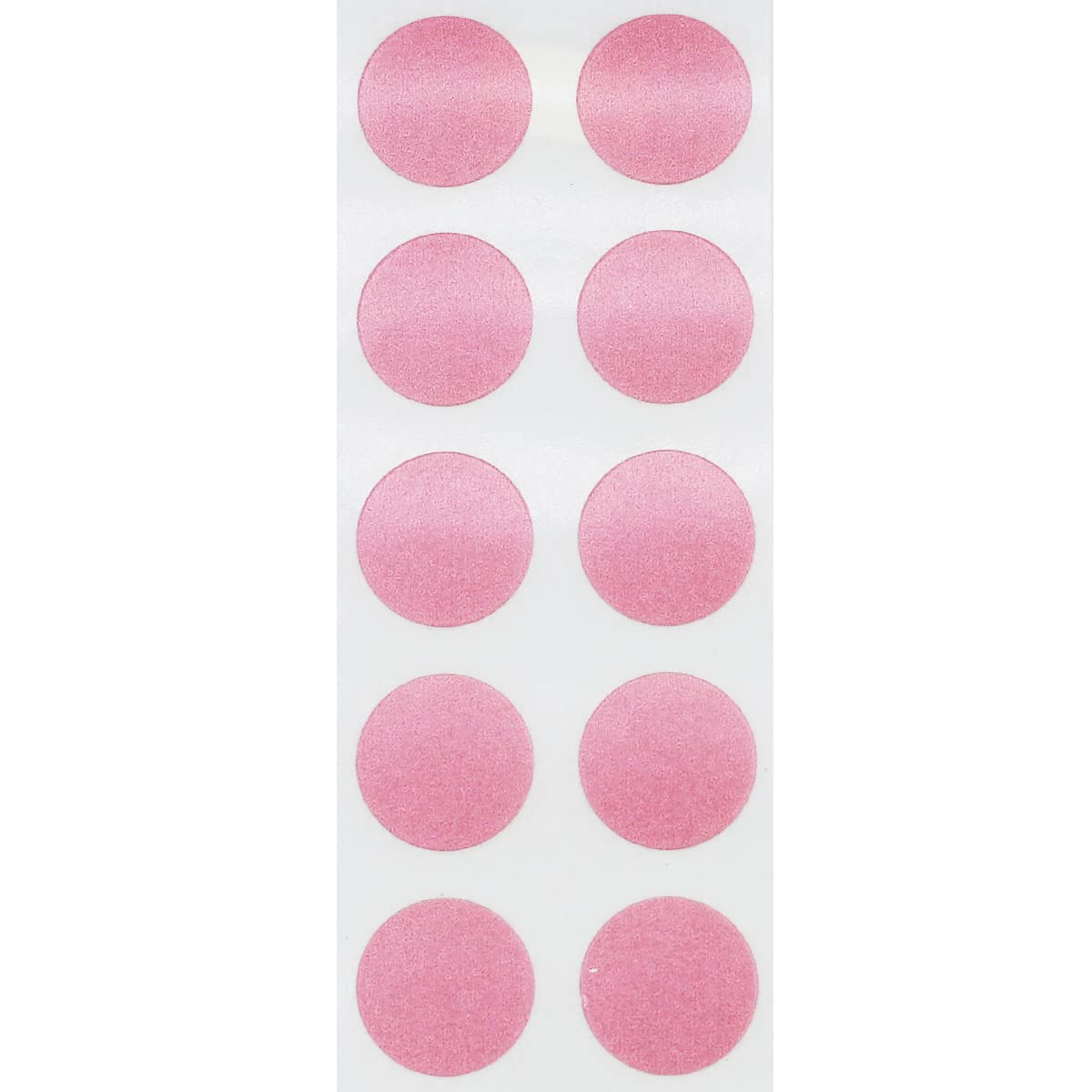 Pink 1/2" Inch Round Adhesive Labels 1,000 Color Coding Dot Stickers for Efficient Inventory Management, Crafting Projects, and Organizational Tasks in Offices, Schools, and Homes Pink