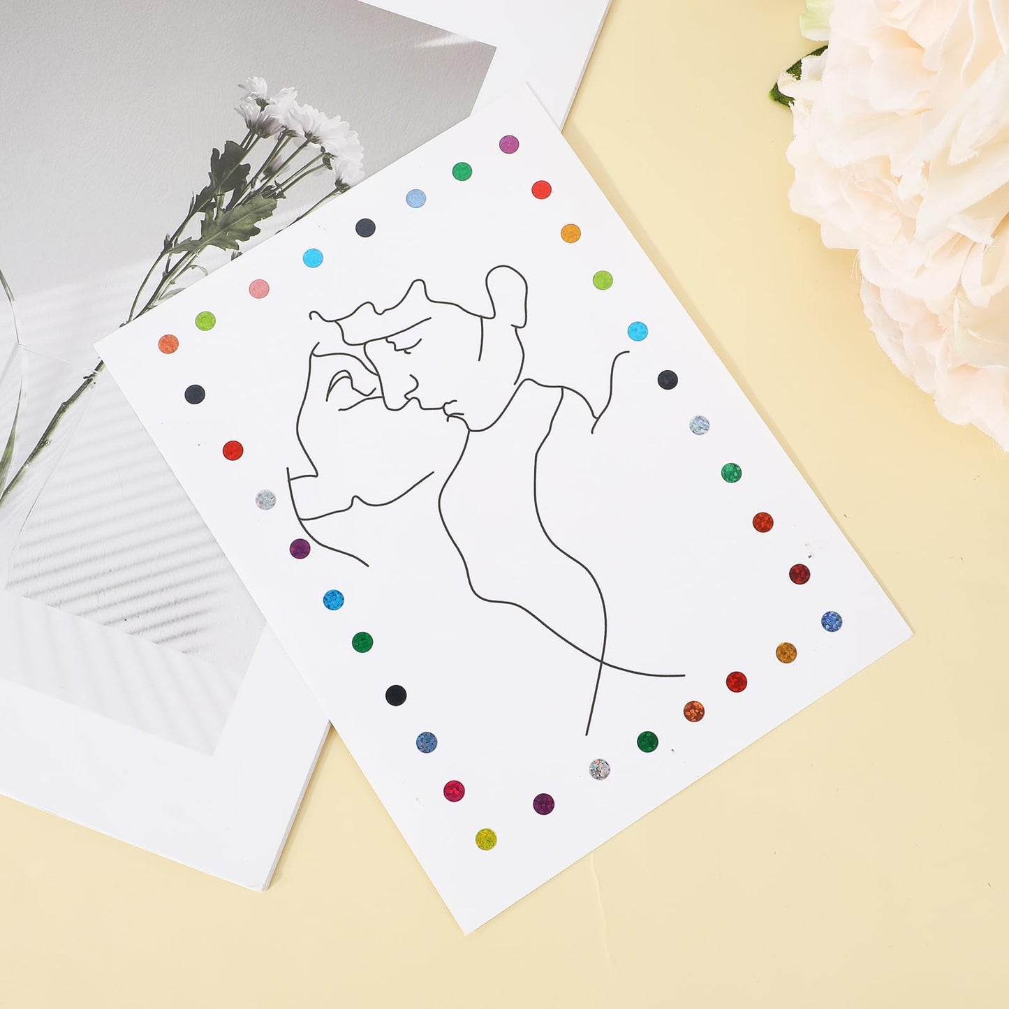 20 Sheets/3520Pcs Color Coding Labels, Sparkle Shiny Dot Stickers 16 Colors Laser Shiny Circle Mini Stickers for Behavior Chart Classroom Office Home Planner Art DIY