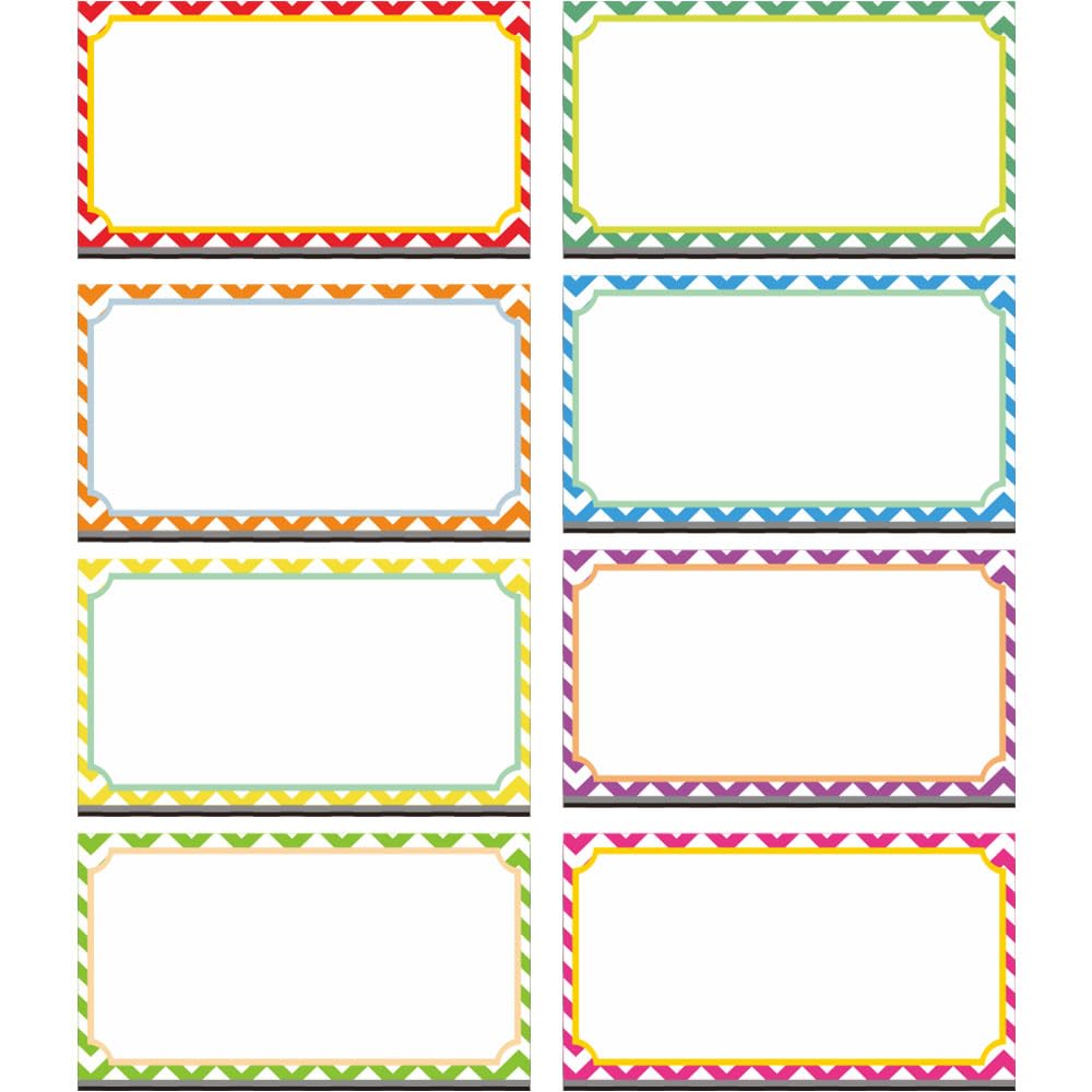 Magnetic Dry Erase Labels Name Plates White Board 40 Labels 8 Colors,2.2" x1.2" 2.2"x1.2"