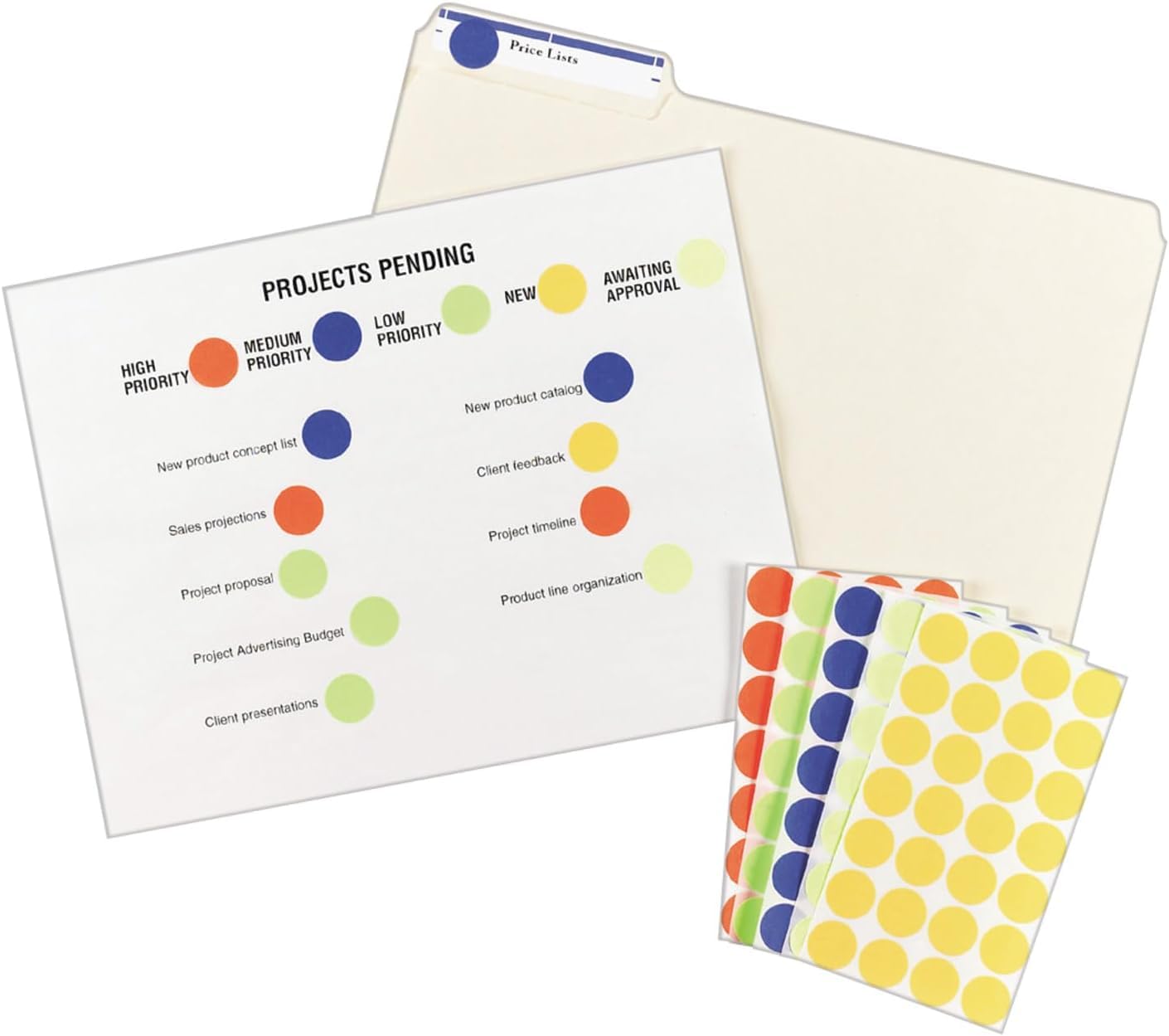 Avery Print/Write Self-Adhesive Removable Labels, 0.75 Inch Diameter, Green, 1008 per Pack (Pack of 2) 1 Ct (Pack of 2)