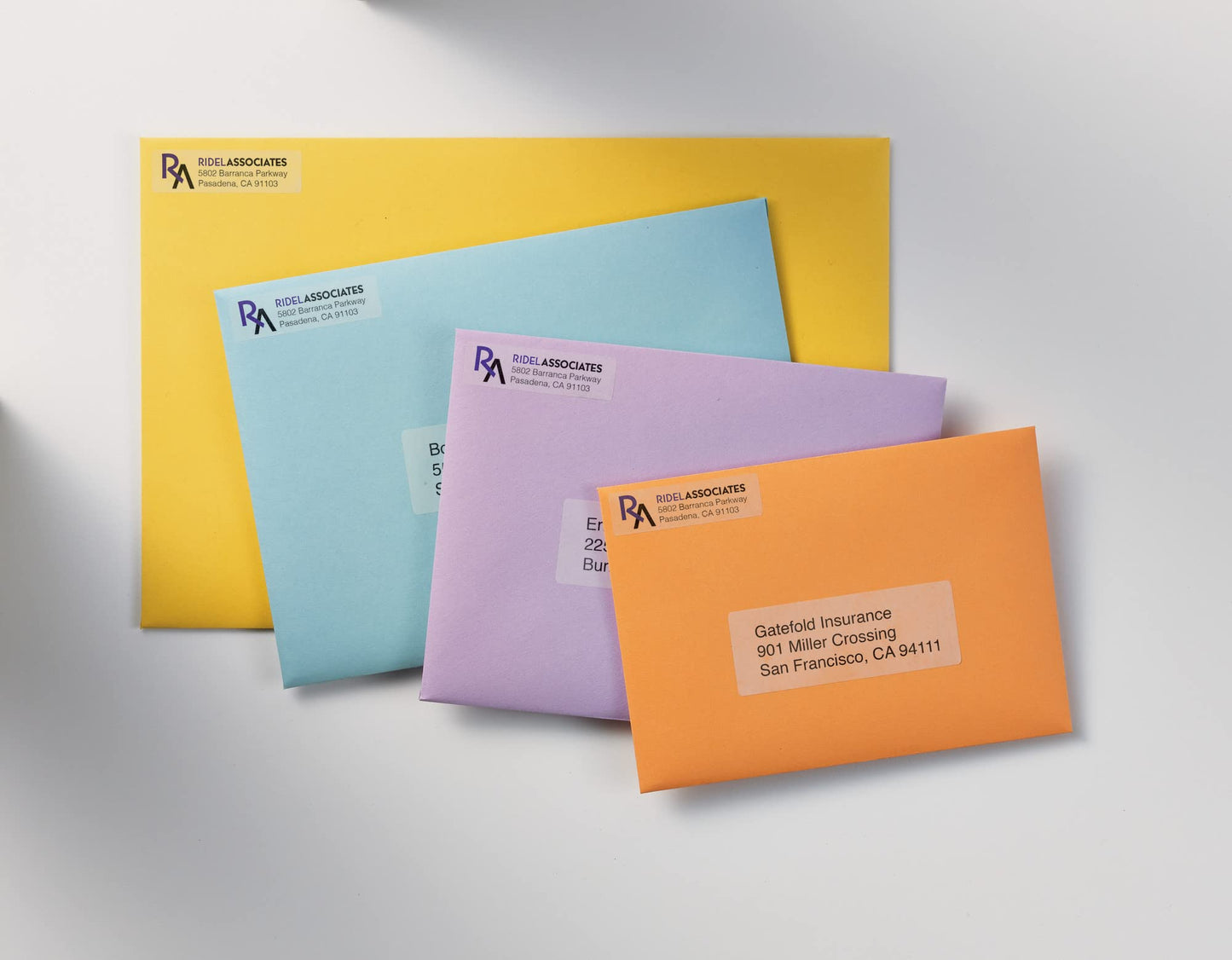 Avery Printable Return Address Labels with Sure Feed, 0.5" x 1.75", Matte Clear, 800 Blank Mailing Labels (18667) 800 labels