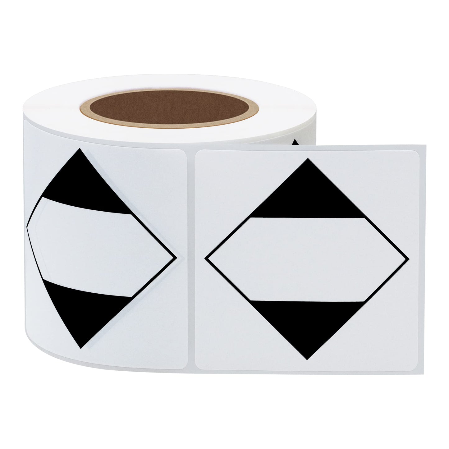 Shipping Labels Transport Stickers Limited Quantity of Dangerous Goods Black Diamond Label, 2"x2", 300 Per Roll 2x2 inch
