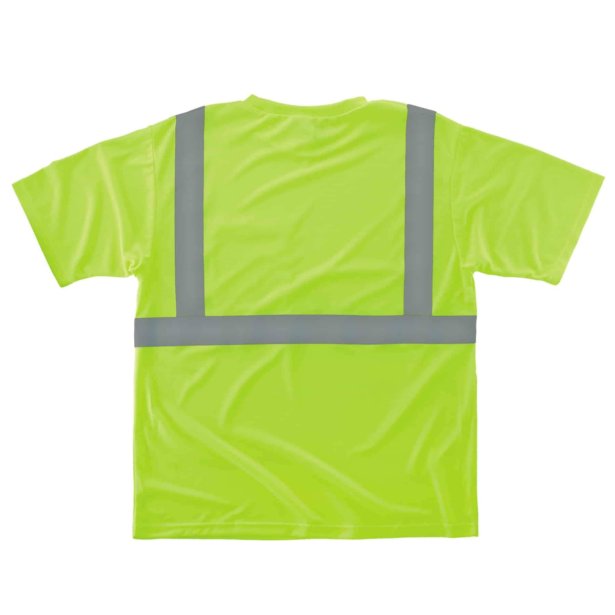 Ergodyne unisex adult High Visibility Reflective Safety T-shirt T shirt, Lime, Silver, 3X-Large Extra Extra Extra Large (XXXL)