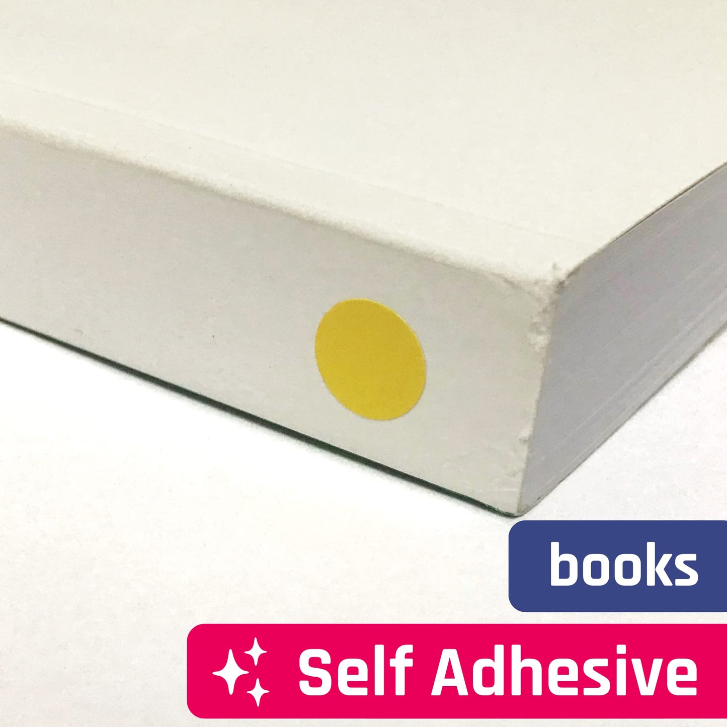 1800 Pack - Colored Shape Stickers Labels, 3/4" - 4 Shapes, 5 Colors