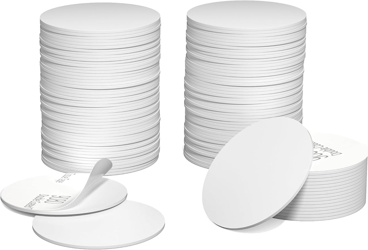 NTAG215 NFC Tags, 100pcs Round Blank RFID Cards Without Adhesive, Compatible with Amiibo/Switch, 13.56MHz ISO14443A Protocol N Pack of 100