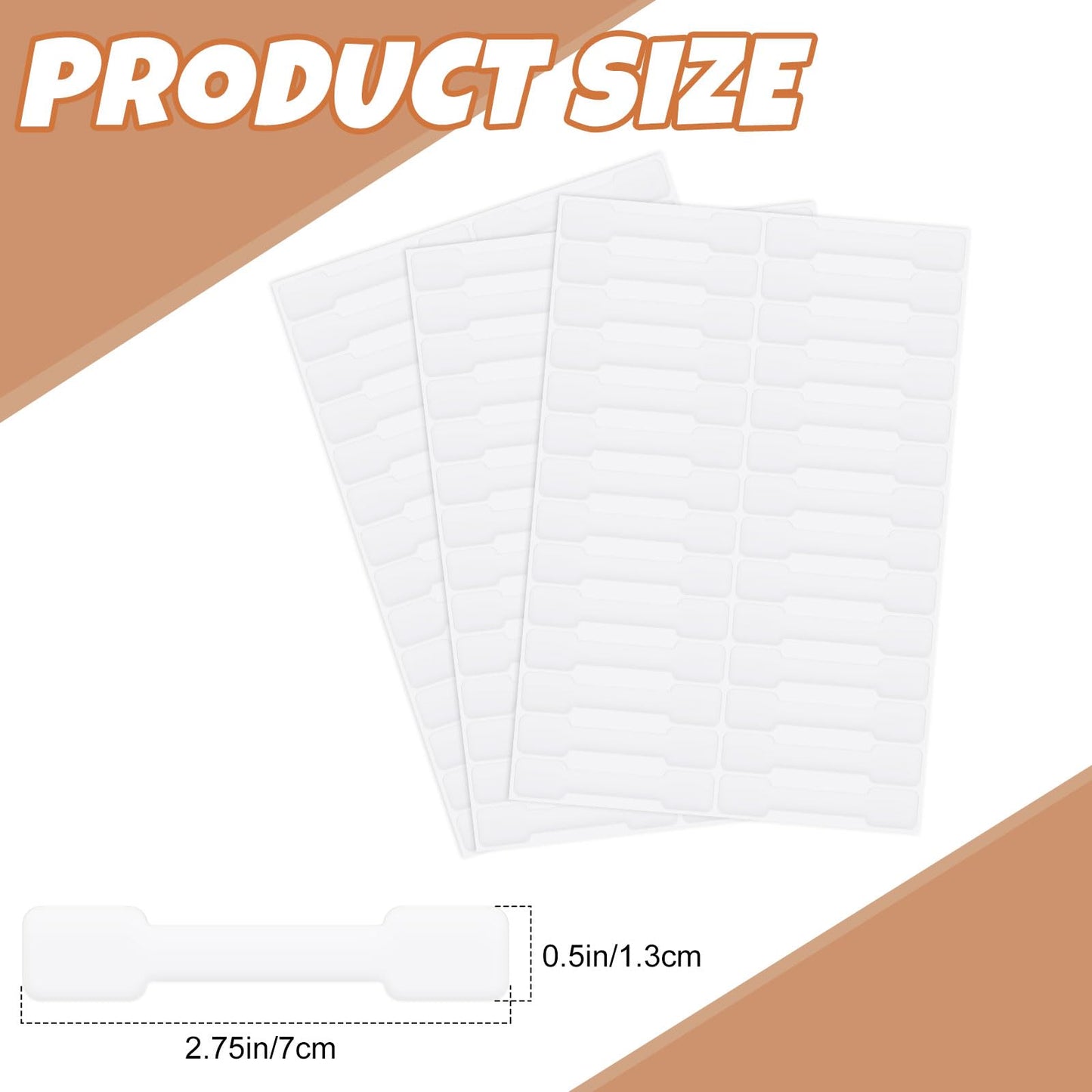 Whaline 1008Pcs Tamper Evident Seals Top Transparent Tamper Proof Labels Clear Tamper Resistant Adhesive Stickers Perfect for Food Drink Packaging Sealing Delivery Supply, 2.75 x 0.5 Inch