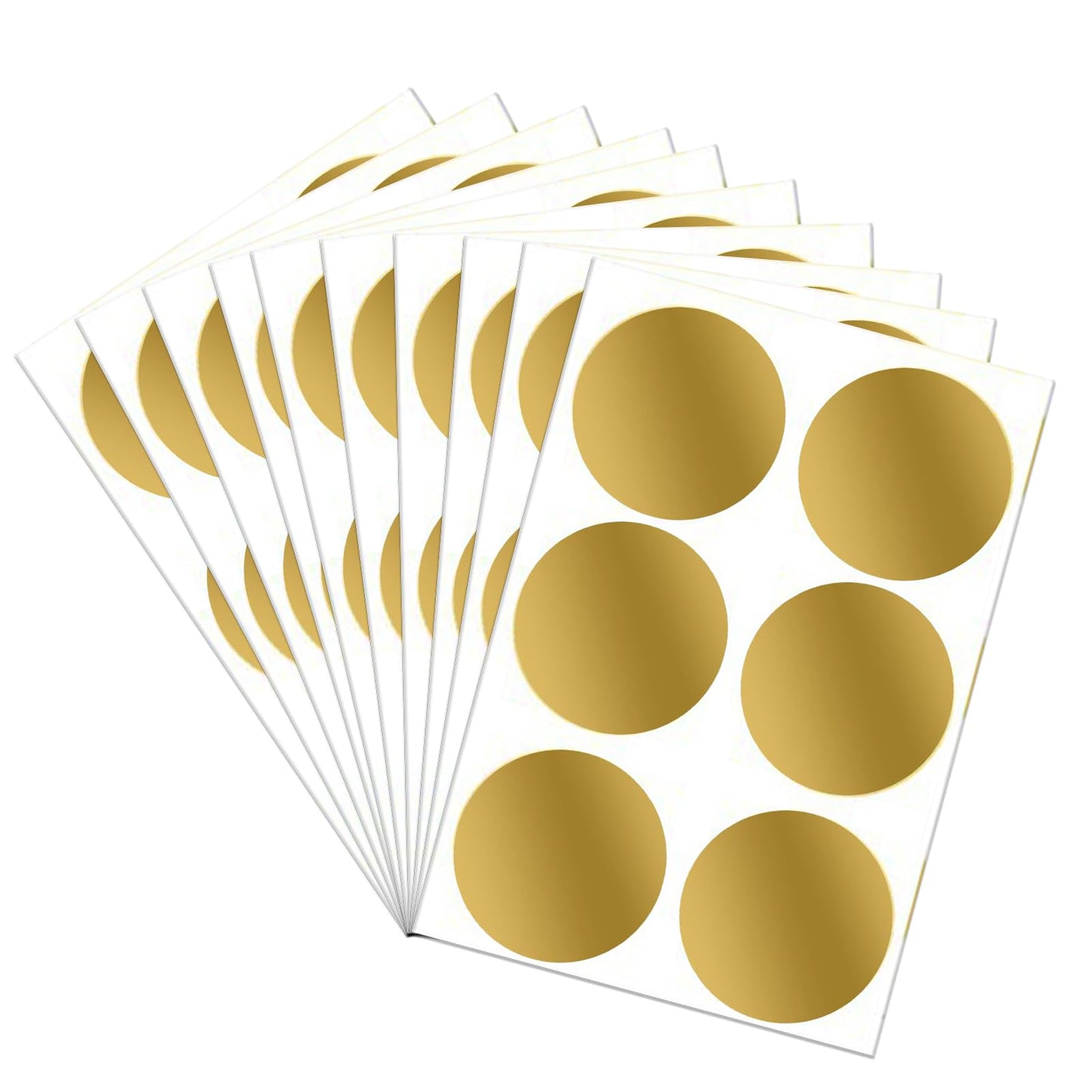 60 PCs Scratch Stickers,2 inch Circle Scratch Off Labels Self Adhesive Scratch Off Cards for Scratch Off Stickers Lottery Tickets DIY Raffle Card Creating(Gold) Gold