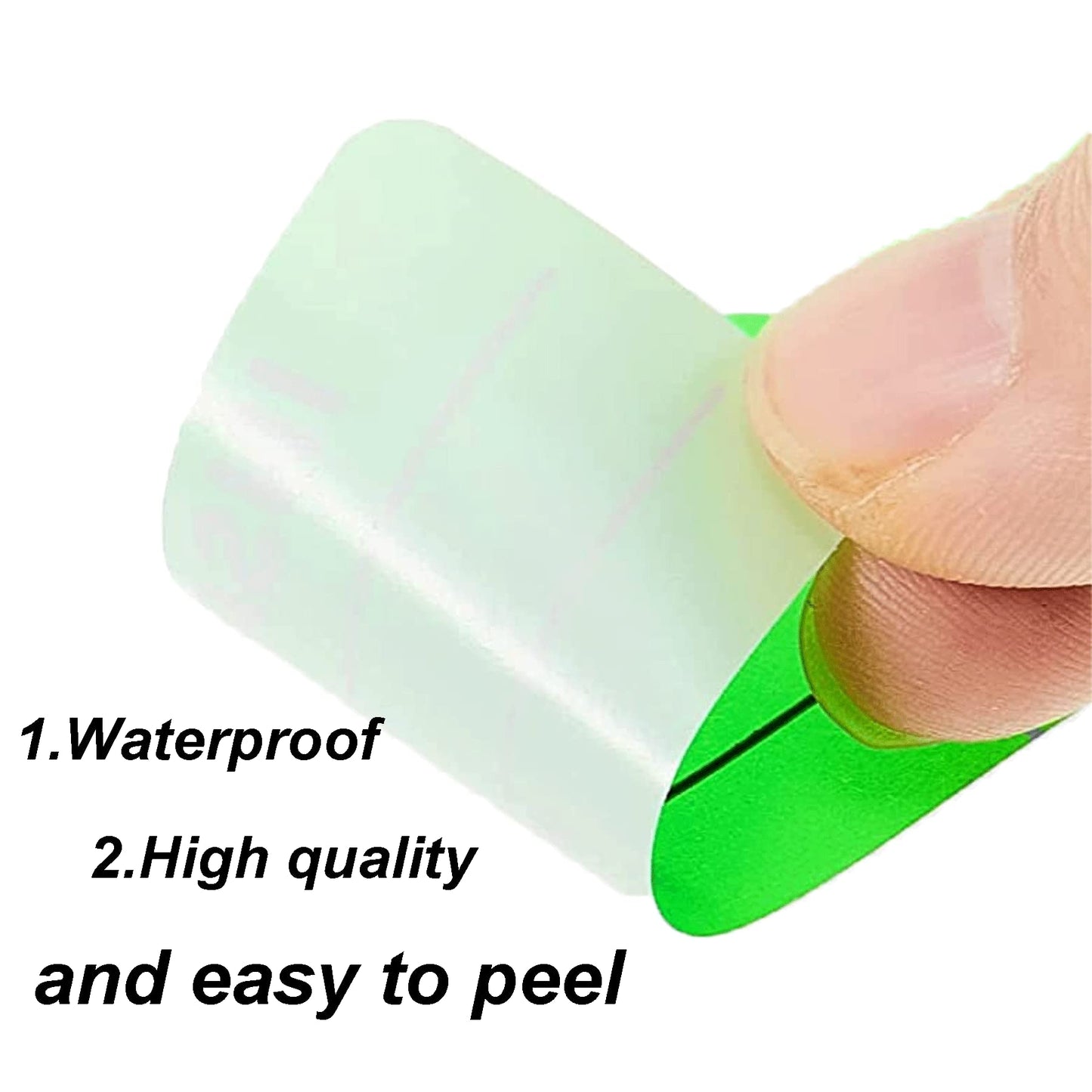 1 X 2 Inch Inspected by Rectangle Labels - Quality Control Inventory Labels 500 Green Label Fluorescent Square Adhesive Stickers for Handling Shipping Warehouse Inventory/Quality Control Organization 1 x 2 inch
