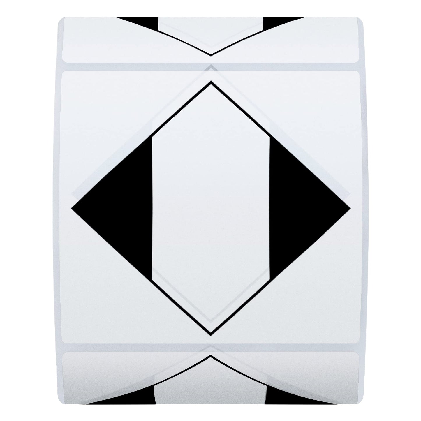 Shipping Labels Transport Stickers Limited Quantity of Dangerous Goods Black Diamond Label, 2"x2", 300 Per Roll 2x2 inch
