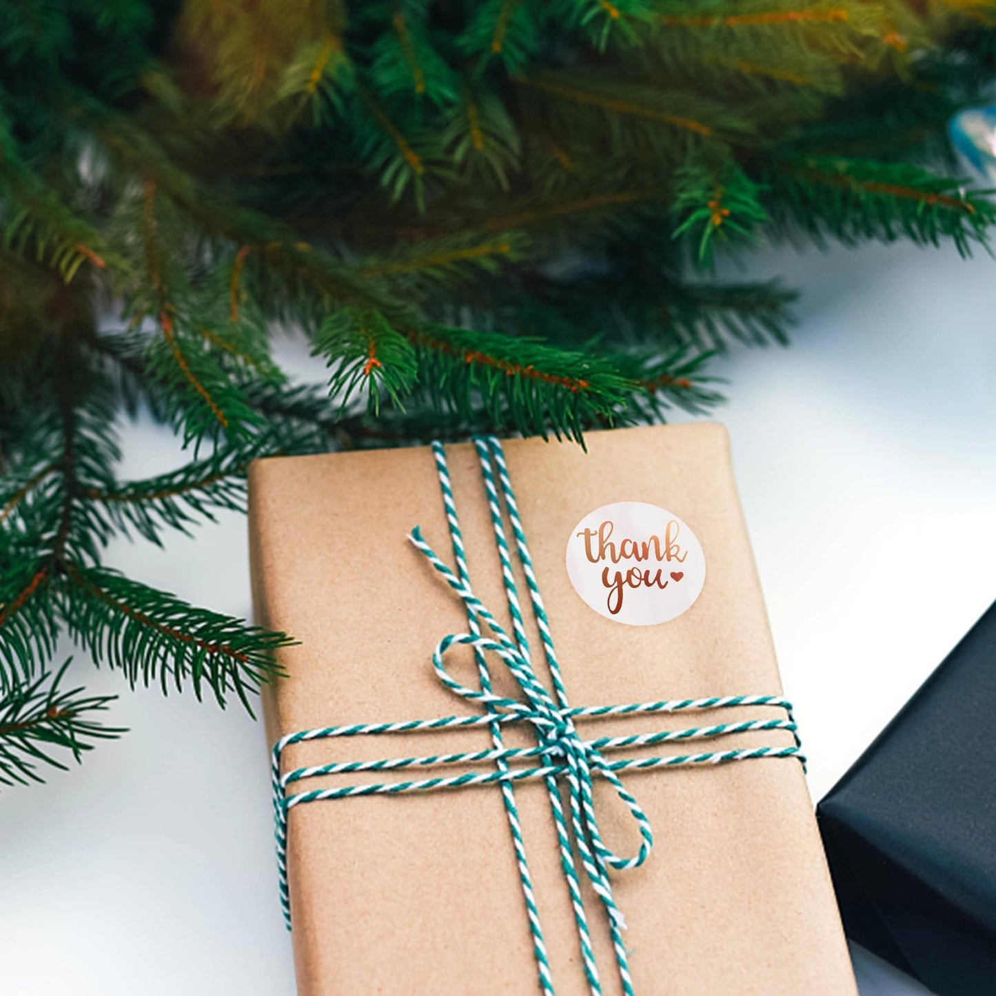 Premium Thank You Stickers - 500 Pcs 1.5 inch Elegant Designs for Gifts, Packaging, and Business - Round Sticker Label - Express Gratitude with Style