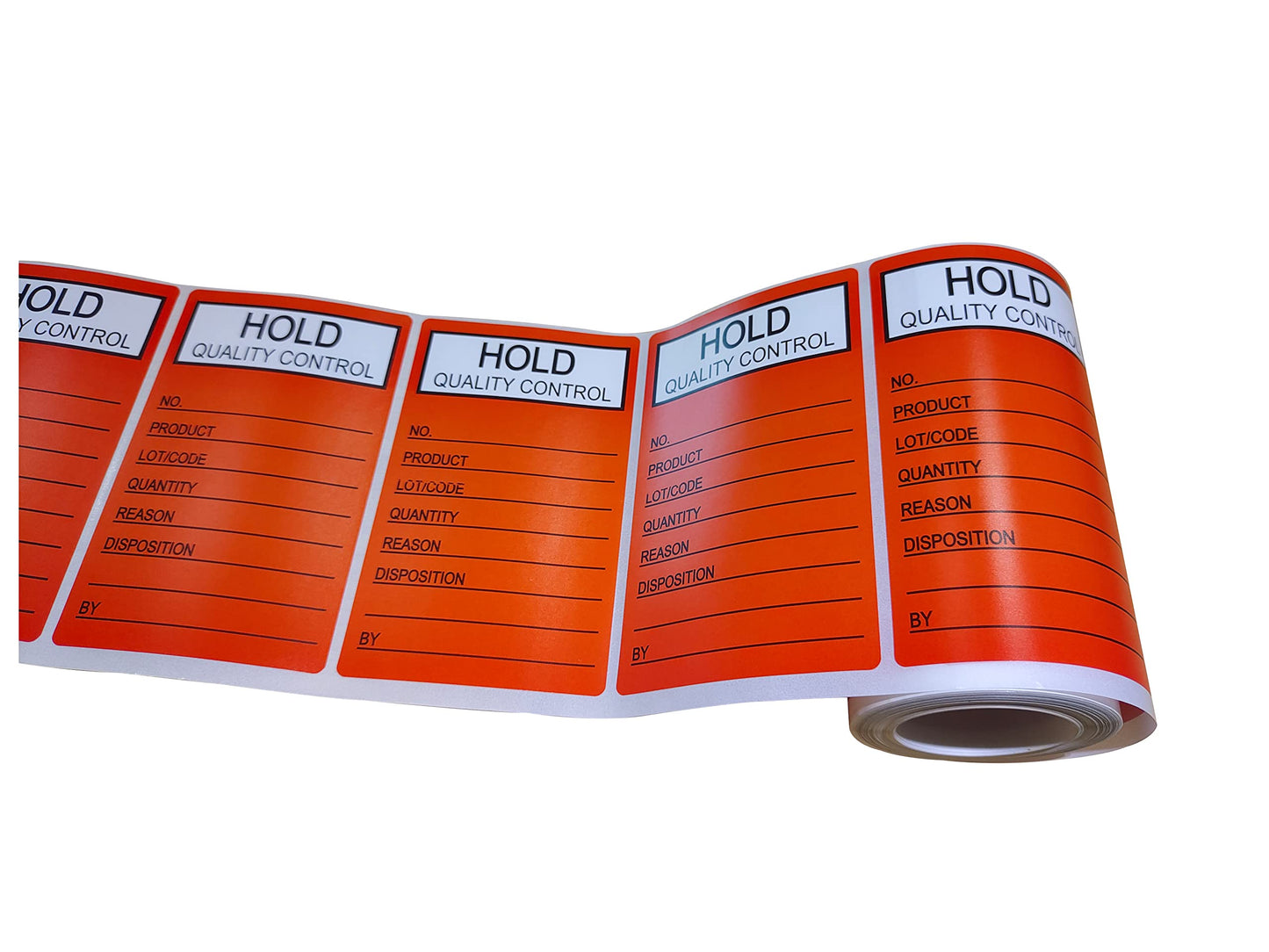 YOUOK Hold Quality Control Labels Stickers, 3×5 Inch Quality Hold Stickers Inventory Control Labels for Shipping,Inventory,Production Line,Warehouse,Management,Inspection.(200Pcs)
