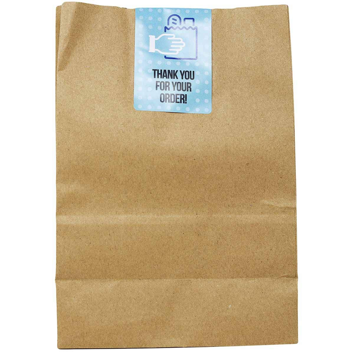 Quality Seal Labels for Delivery Pick Up Catering Food Safety Stickers 2.25" x 6.75" 500 Total Labels