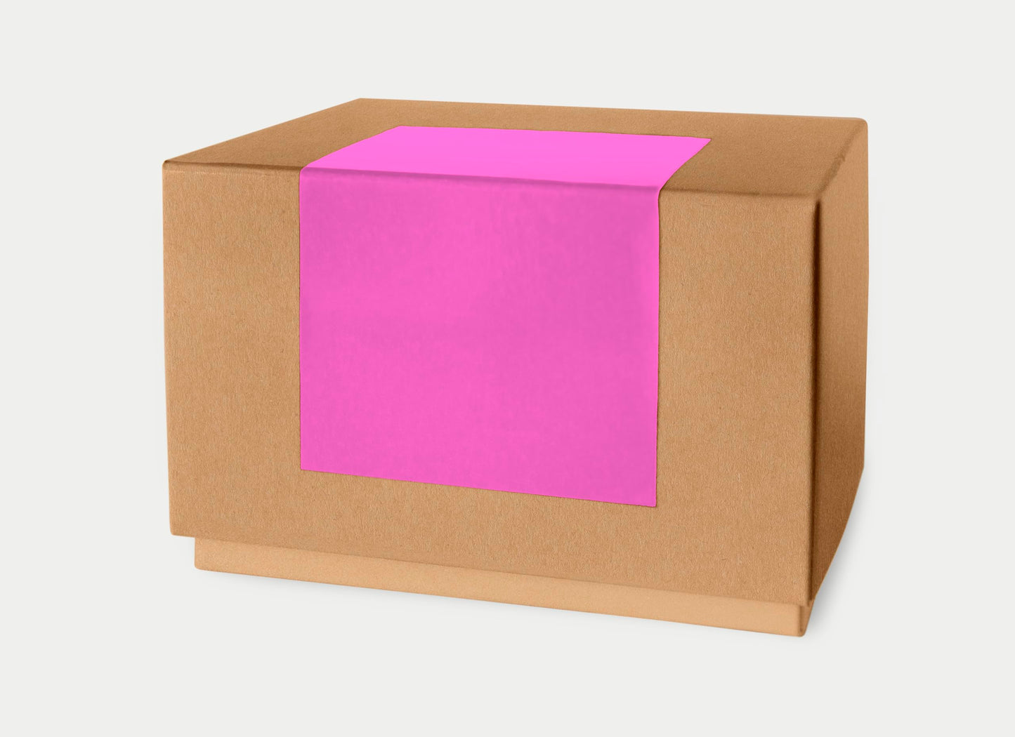DIRECT2U Paper Neon Colored Full-Width Edge-to-Edge Full Page Shipping Labels - 1UP Full Sheet Labels - 5 1/2 x 8 1/2-25/Pack (25 Sheets) (Neon Pink) Neon Pink
