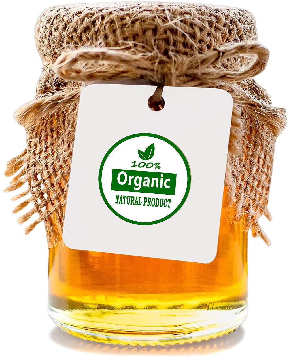 YOUOK 1.25INCH 100Percent Organic Natural Product Adhesive Stickers Labels for Food Package, Box, Bags, Wrap, Envelope Sealing and Decorative(500pcs)