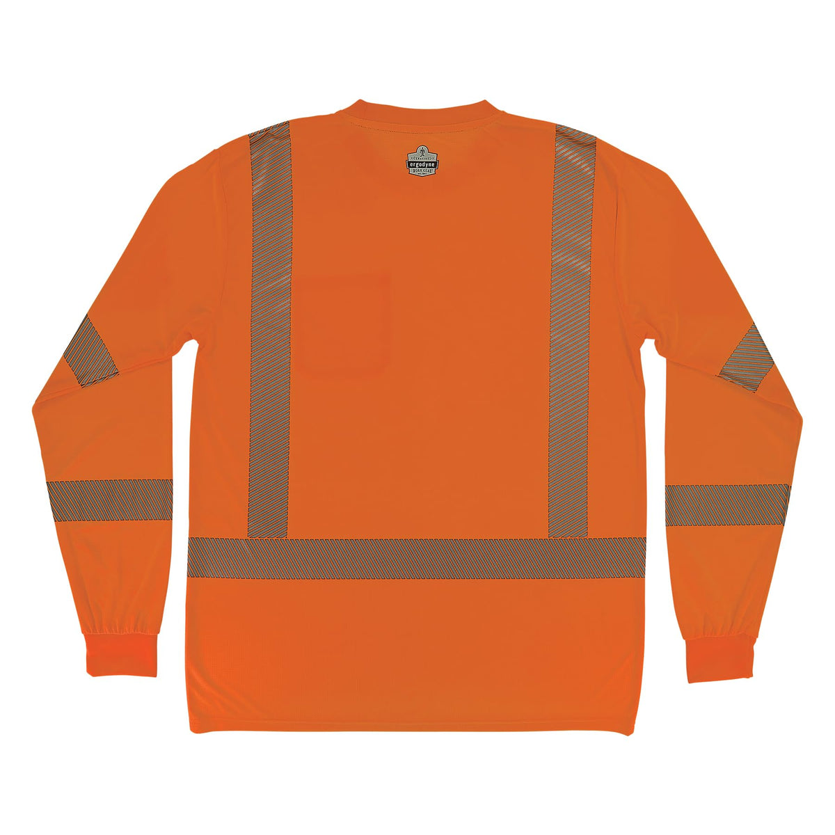 Ergodyne Unisex Adult Glowear 8370 Performance Hi-vis Long Sleeve T-Shirt - Type R, Class 3 5X-Large Orange