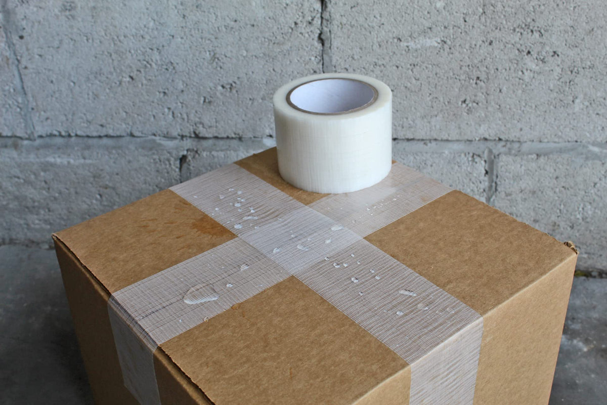 WOD DTTR6 Translucent Duct Tape, 4 inch x 30 yds. All-Purpose. Easy to Remove Tape for Discreet Repairs and Mounting. Residential, Commercial and Industrial Uses. For Greenhouse Repairs