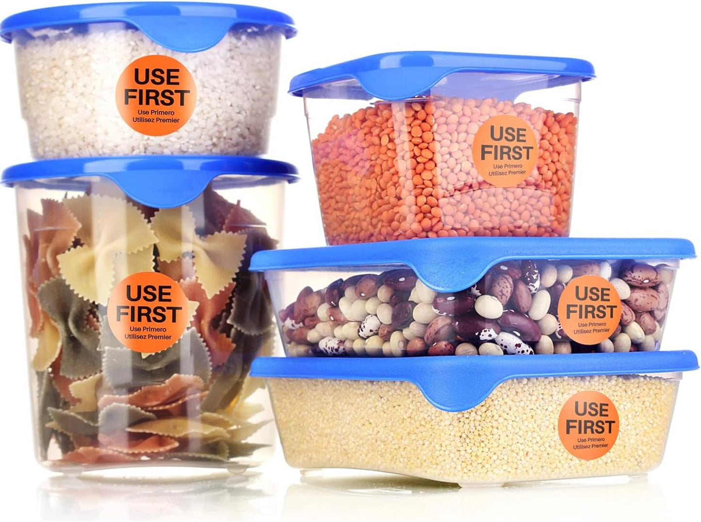 500PCS Use First Stickers Food Service, 1.5 Inch Small Circle Stickers Inventory Control Labels Restaurant Quality Food Labels Permanent Adhesive Dot Labels (Orange)