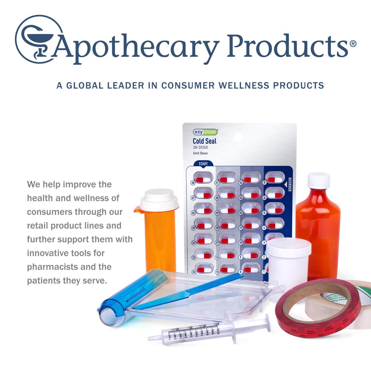 Apothecary Products Caution Tape and Labels, Great for Pharmacy and Tubes, Opioid Risk of Overdose and Addiction, Pack of 1000, Made in the USA