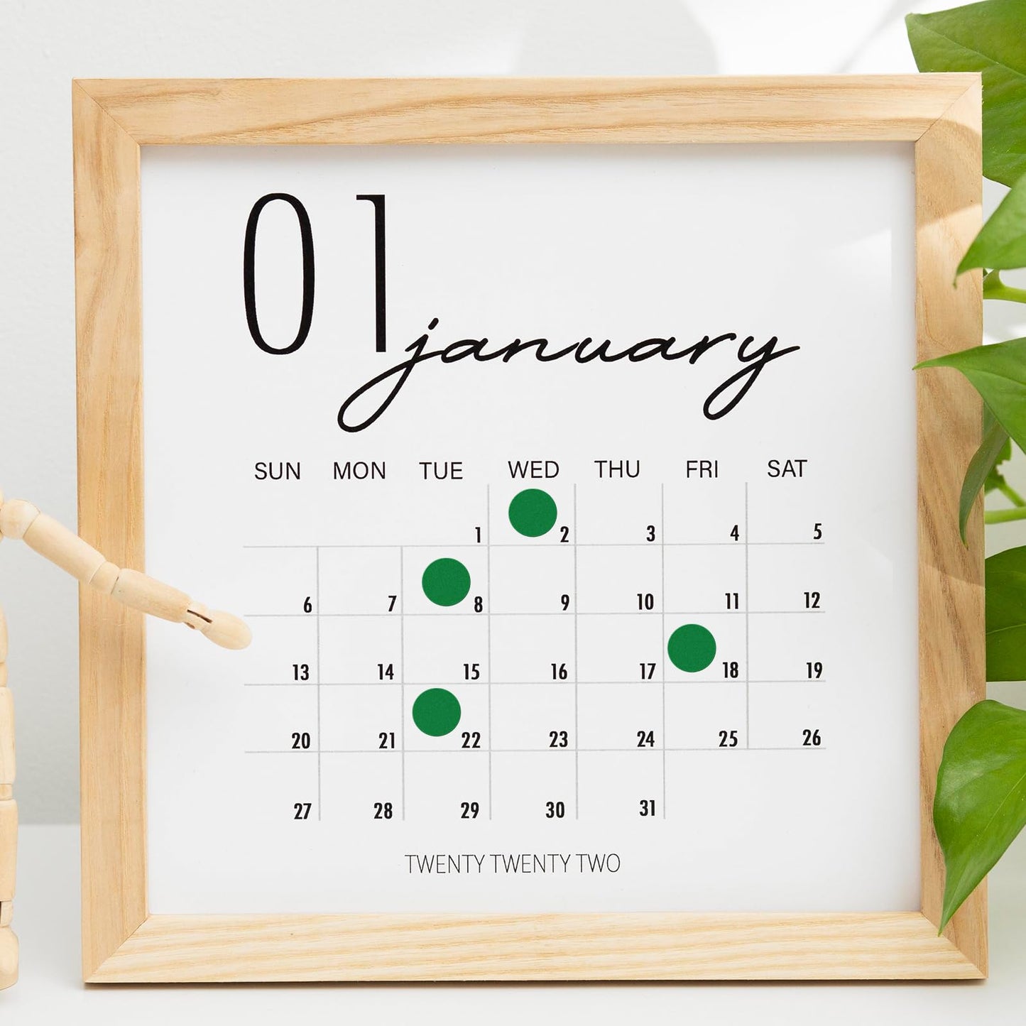 Round Stickers Green 3/4 Inch Circle Labels with Color Coding Dot Sticker Waterproof Removable Roll of 1000 PCS