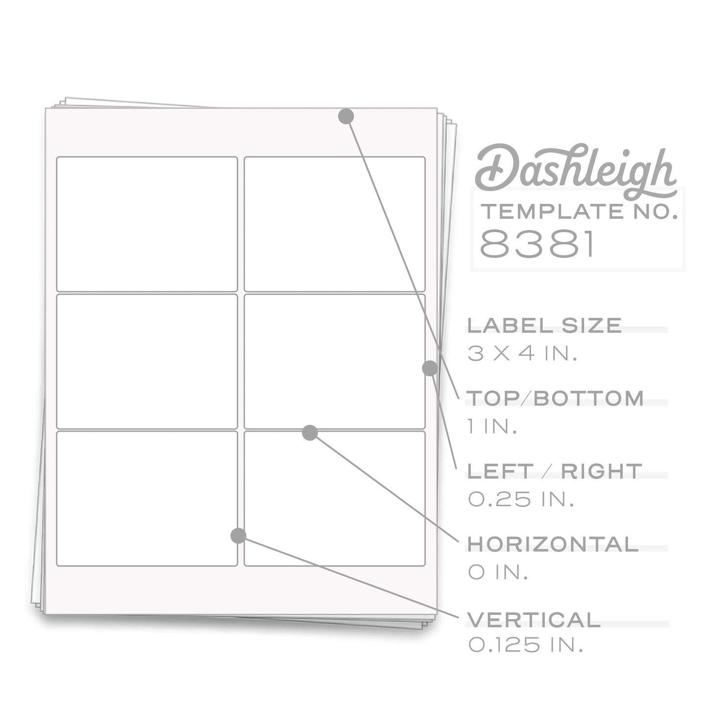 30 Large Beer Bottle White Vinyl Printable Labels, 4x3 inches, White Vinyl Waterproof for Inkjet Only 30 Labels White Vinyl Waterproof (Inkjet only)