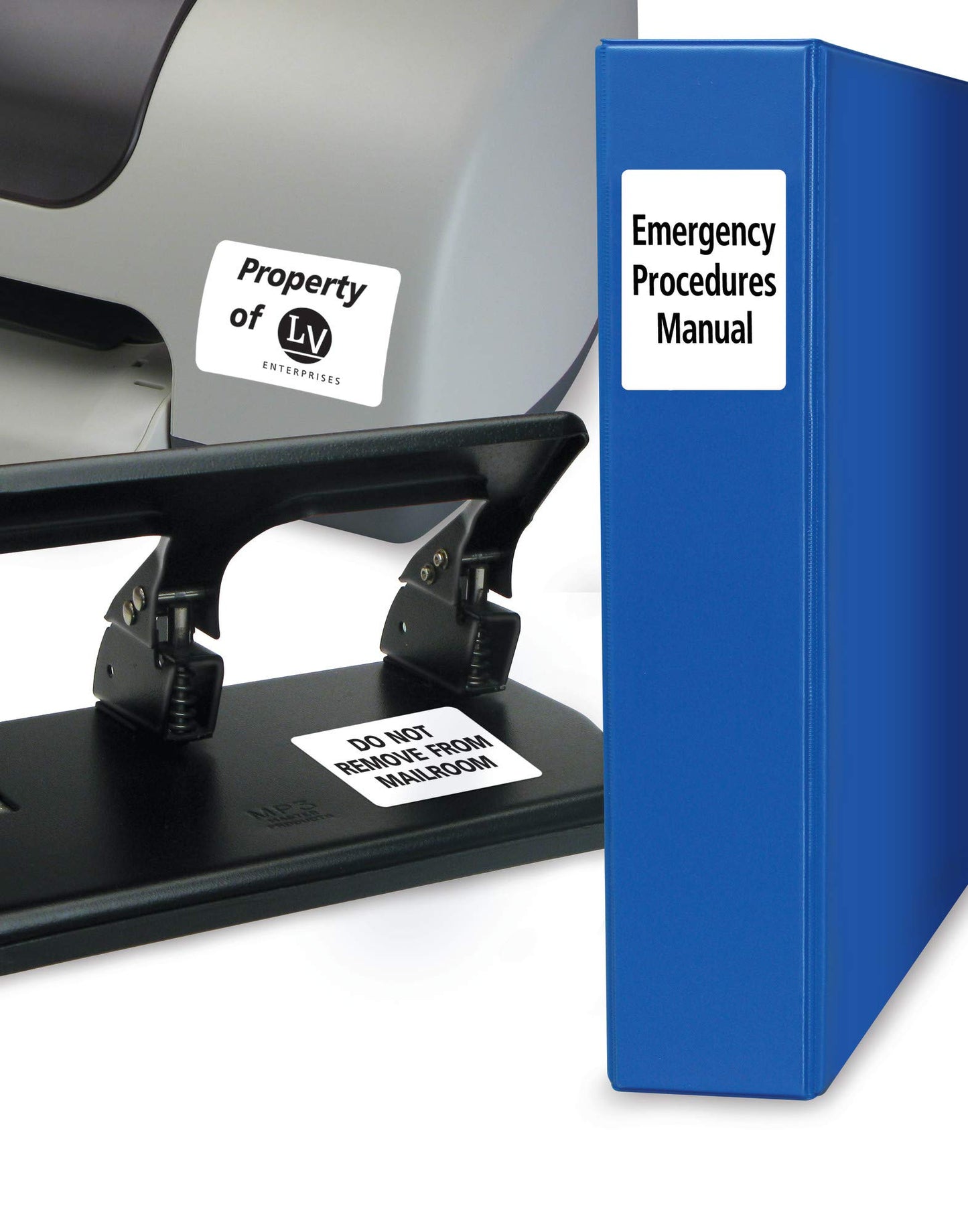 Avery ID Labels, Sure Feed Technology, Permanent Adhesive, 1.25" x 1.75", 480 Labels (6570)