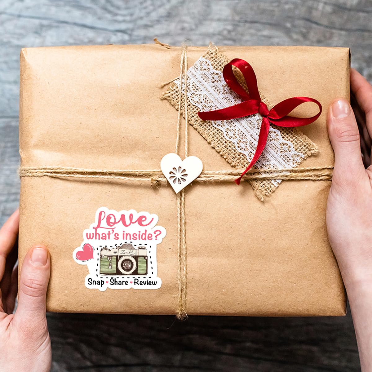 Littlefa Camera Stickers for Business,Bakery Sticker for Packaging,Love it Snap and Share Stickers,Share Sticker for Small Business,Gift Bags Packaging 500 PCS