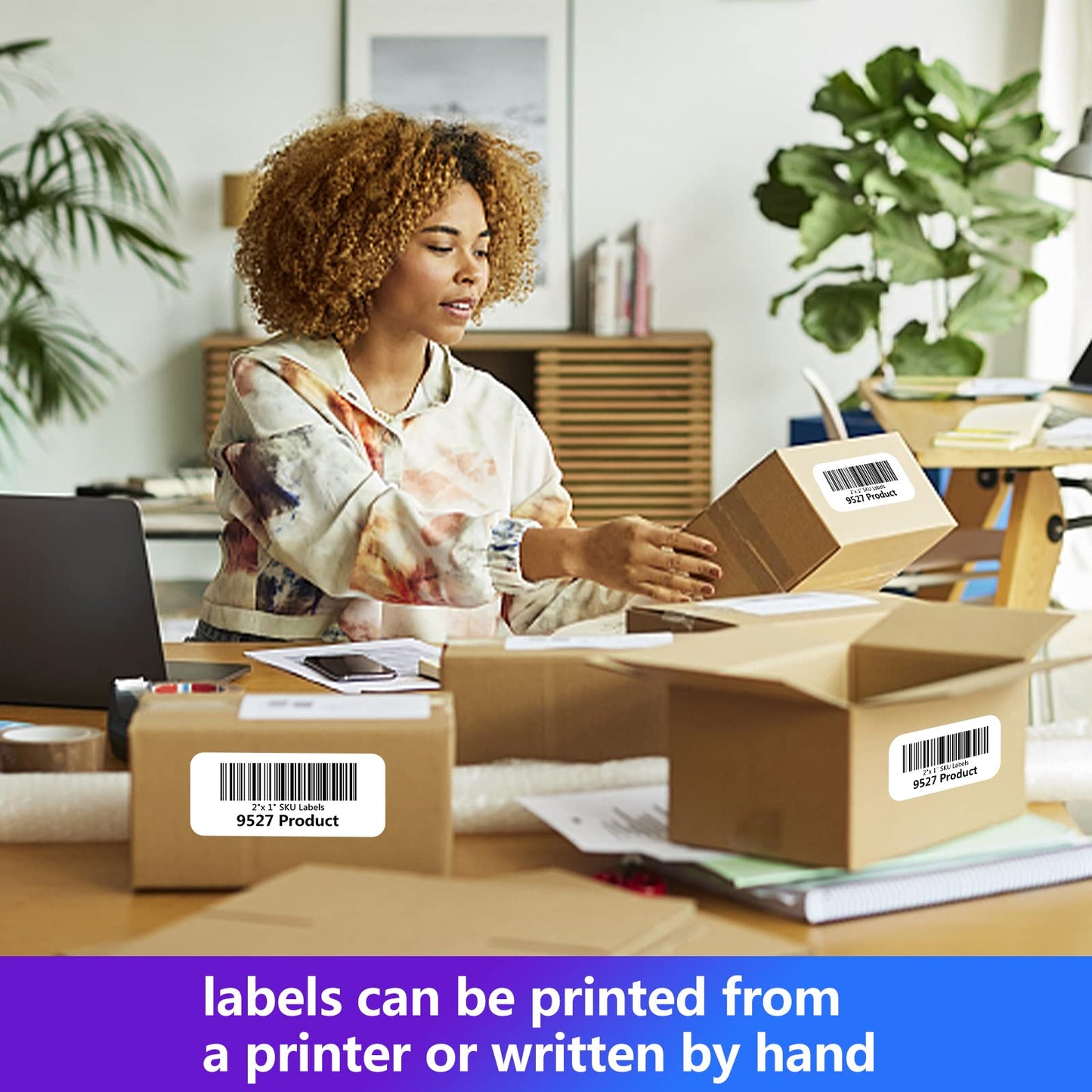 9527 Product 2" x 1" Sticker Labels Direct Thermal Labels 1000 Labels Per Roll 2" x 1" | 1000 Labels