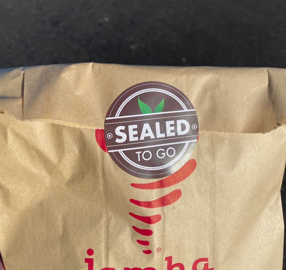 Sealed to Go Food Delivery Tamper Labels 2 Inch 500 Total Labels