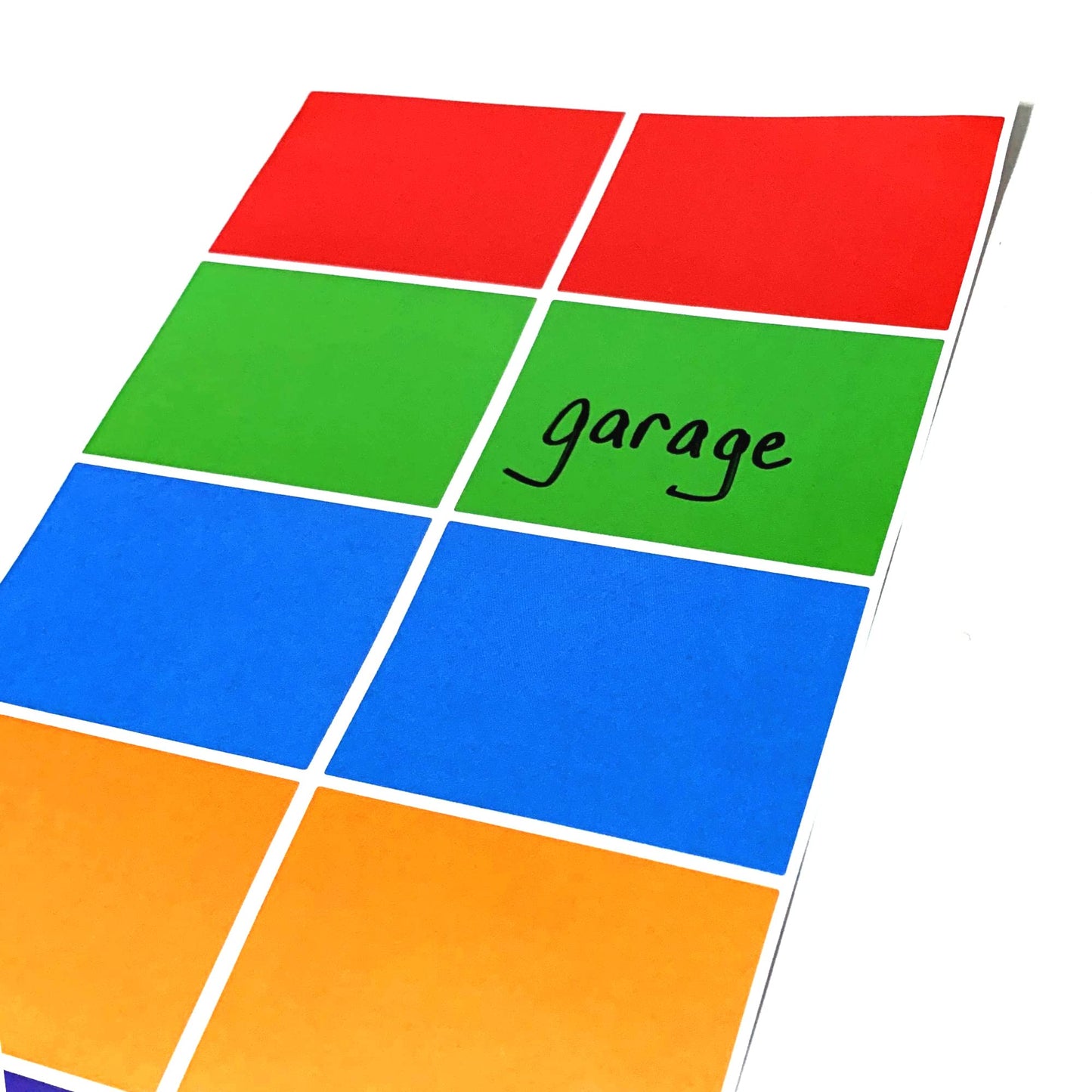 250 Pack, Colored Labels Stickers, for Moving Boxes - 5 Colors, 3" x 2" 250 Pack