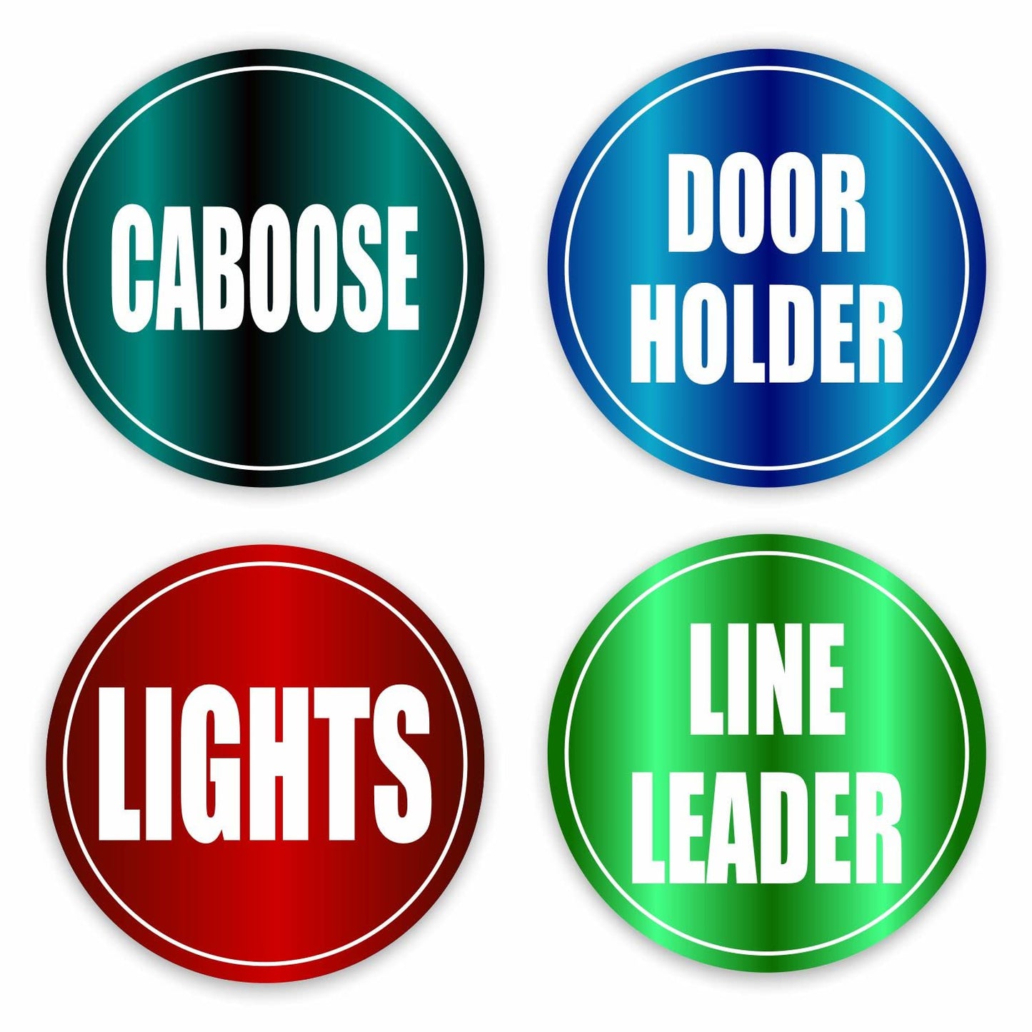 PARTH IMPEX Classroom Line Up Floor Decals - (Pack of 40) 4" Large Numbered Spot Markers Stickers Social Distance Helper Colorful Labels