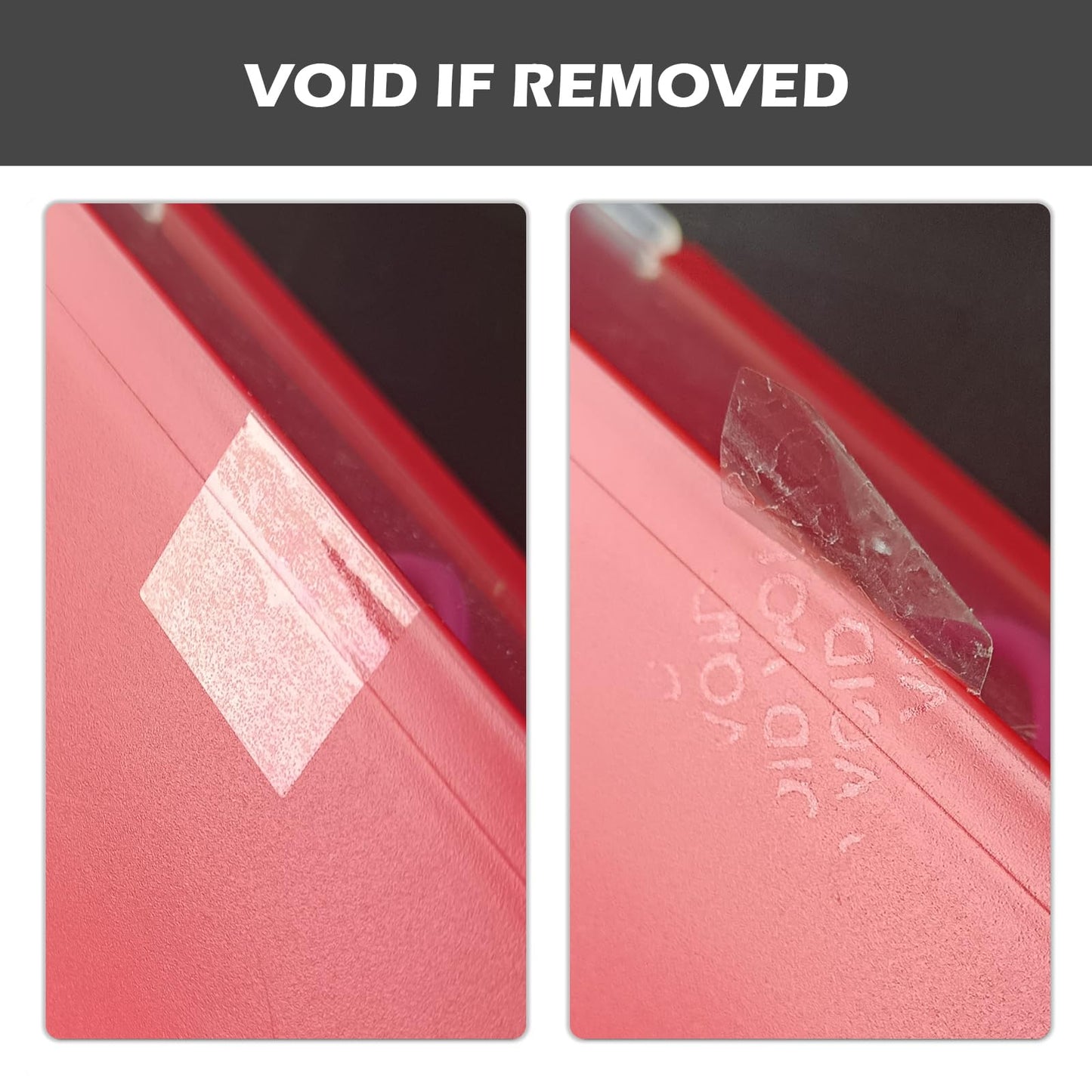 320pcsTransparent Security Warranty Void Stickers Crystal Clear Tamper evident Label Sealing Sticker Package Seal Self Adhesive Blank Tamper Proof Labels Sticker(0.79x1.26inch)
