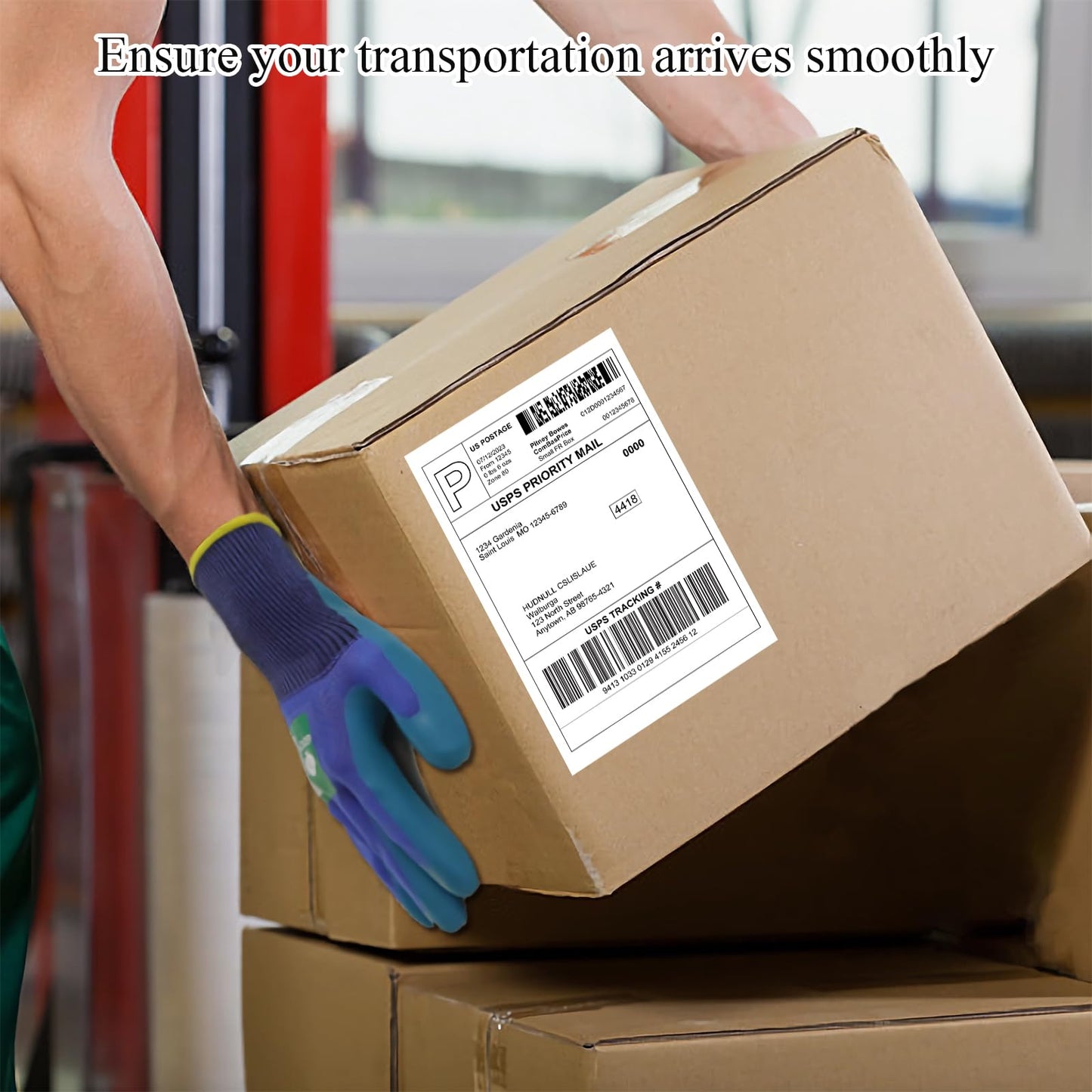 Sticker Paper, Full Sheet Shipping Labels 8.5 x 11, Self Adhesive Full Sheet Mailing Label for Laser and Inkjet Printers- 25 Sheets, 25 Labels 8.5"x11"-- (25 Sheets))