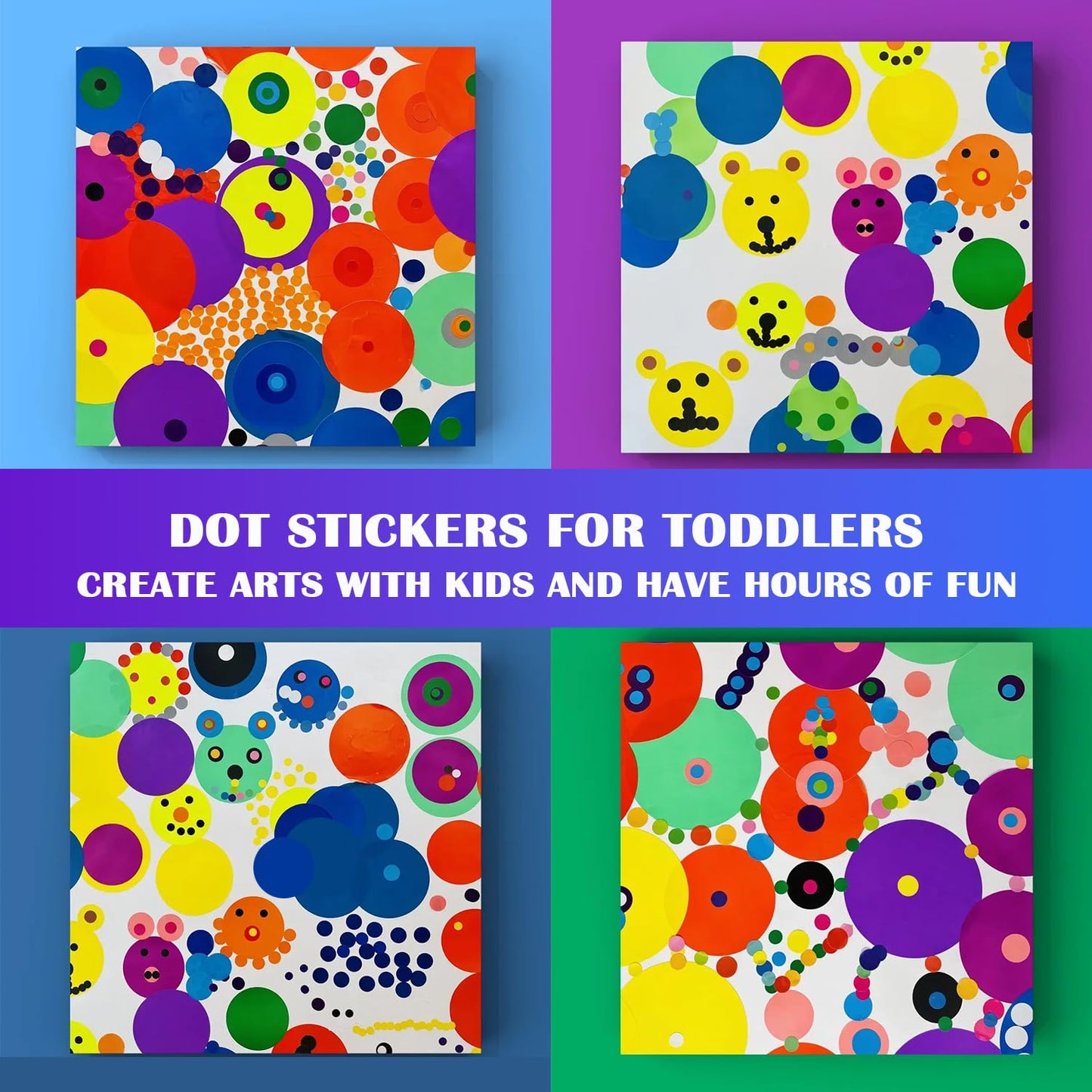 2800 PCS 1/2" Dots Stickers, 14 Colors Small Circle Price Stickers for Garage Sale, Polka Round Color Coding Labels for Toddlers Classroom Office Kitchen Classification Papers 1/2 inch