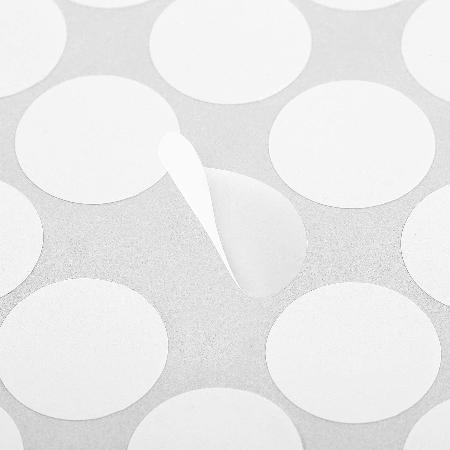 2800 Pieces White Round Dot Stickers 3/4 Inch Diameter Circle Dot Labels