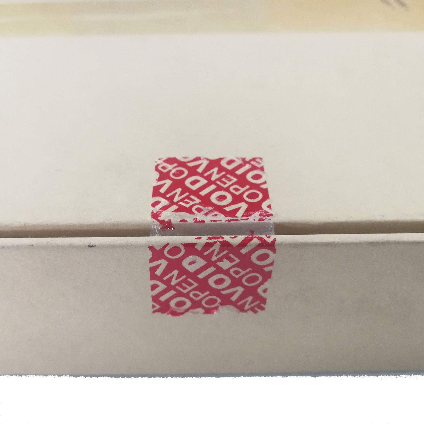 100pcs 100% Total Transfer Tamper Proof Security Warranty Void Labels/Stickers/Seals (Red, 1 x 2 Inches, Unique Serial Numbers)