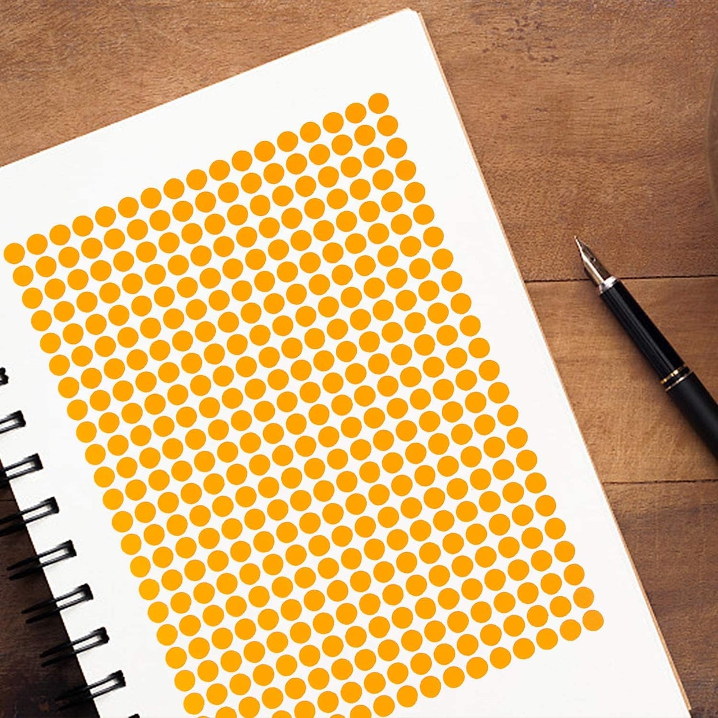 5940Pcs 1/4 inch Small Colored Dot Stickers Circle Label Sticker, 0.25" Round Colored Dot Stickers Labels, 15 Color Coding Labels and Stickers