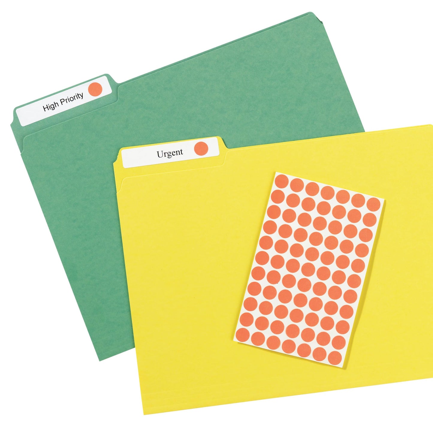Avery Color-Coding Removable Labels, 1/2 Inch Round Stickers, Neon Coral, Non-Printable, 840 Dot Stickers Total (5051) 1/2 Inch (Pack of 840)