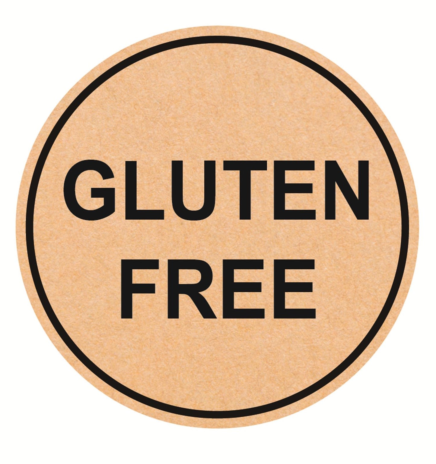 Gluten Free Sticker,1 inch 500pcs Small Gluten Free Food Allergy Stickers