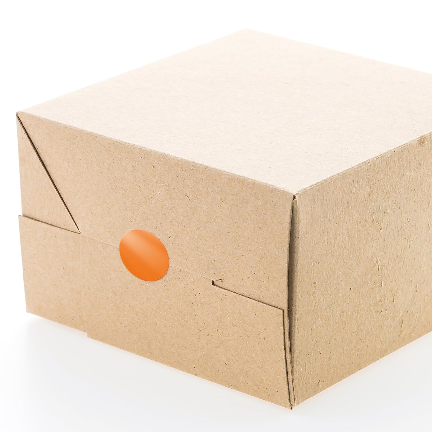 Orange Round Stickers 0.5 Inch Color Coding Dot Label Circle Waterproof Self-Adhesive File Classification Sticker Roll of 1000 Labels Orange