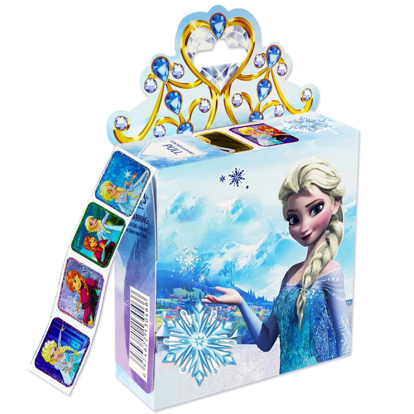 Roll Sticker Girls, Princess Stickers, 200 Pcs Self Adhesive Label Roll Stickers Laptop, Water Bottle, Phone, Cute Cartoon Series Kids Stickers