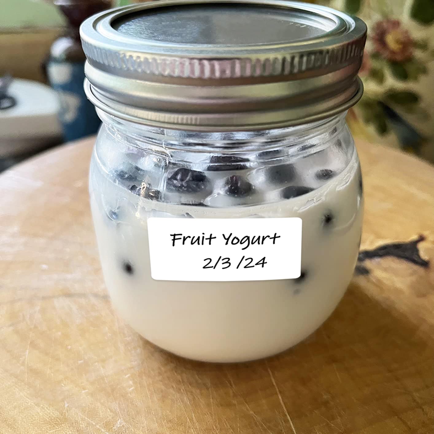 300 PCS Removable Freezer Labels - 1 x 2 Inch White Food Labels to Write On, Waterproof Oil Resistant Canning Jar Stickers for Freezer & Pantry