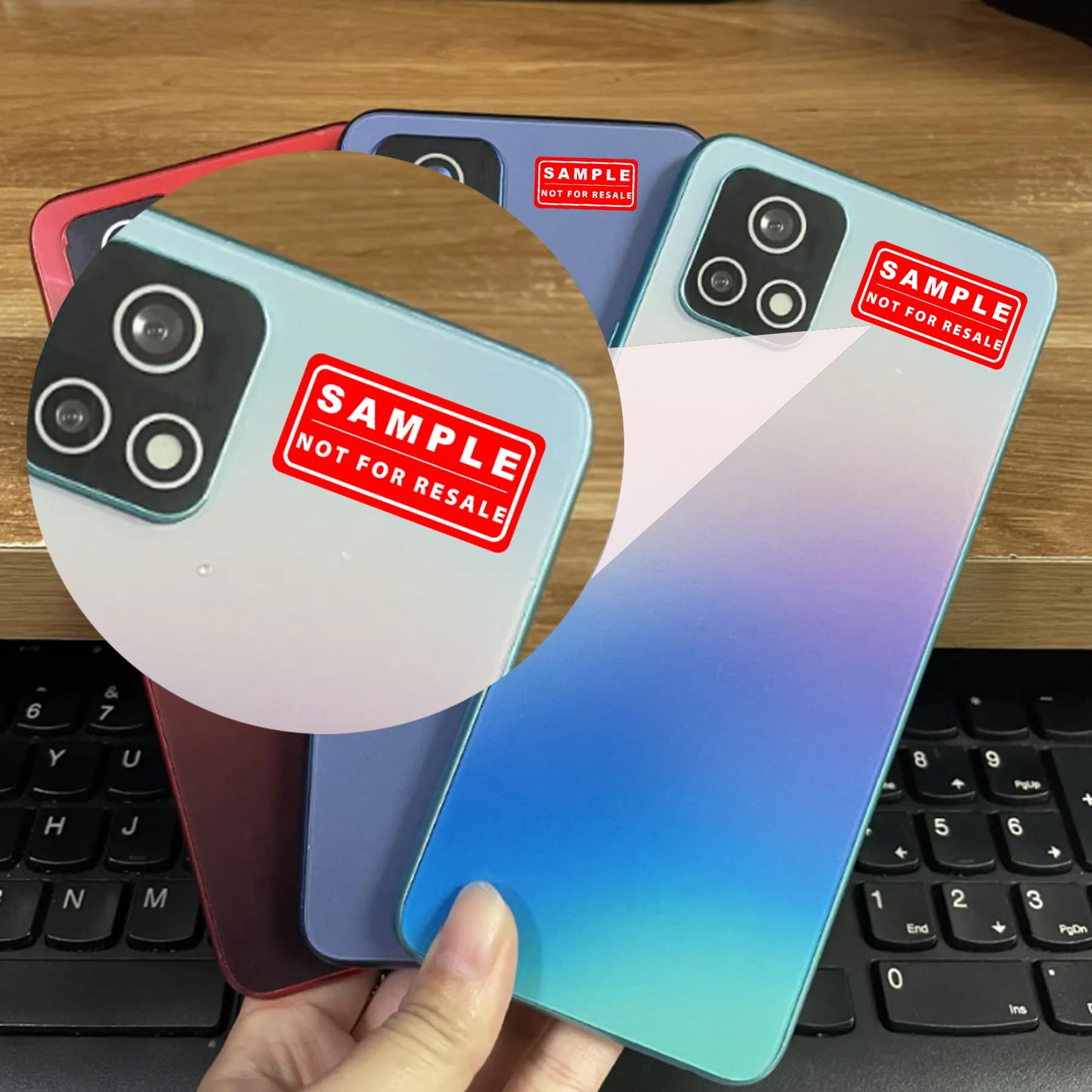 Sample, Not for Resale Labels Not for Resale Stickers 500 Pcs Inventory Labels for Inventory,Retail Store,Sample,Showcase Products 1 x 2 Inch