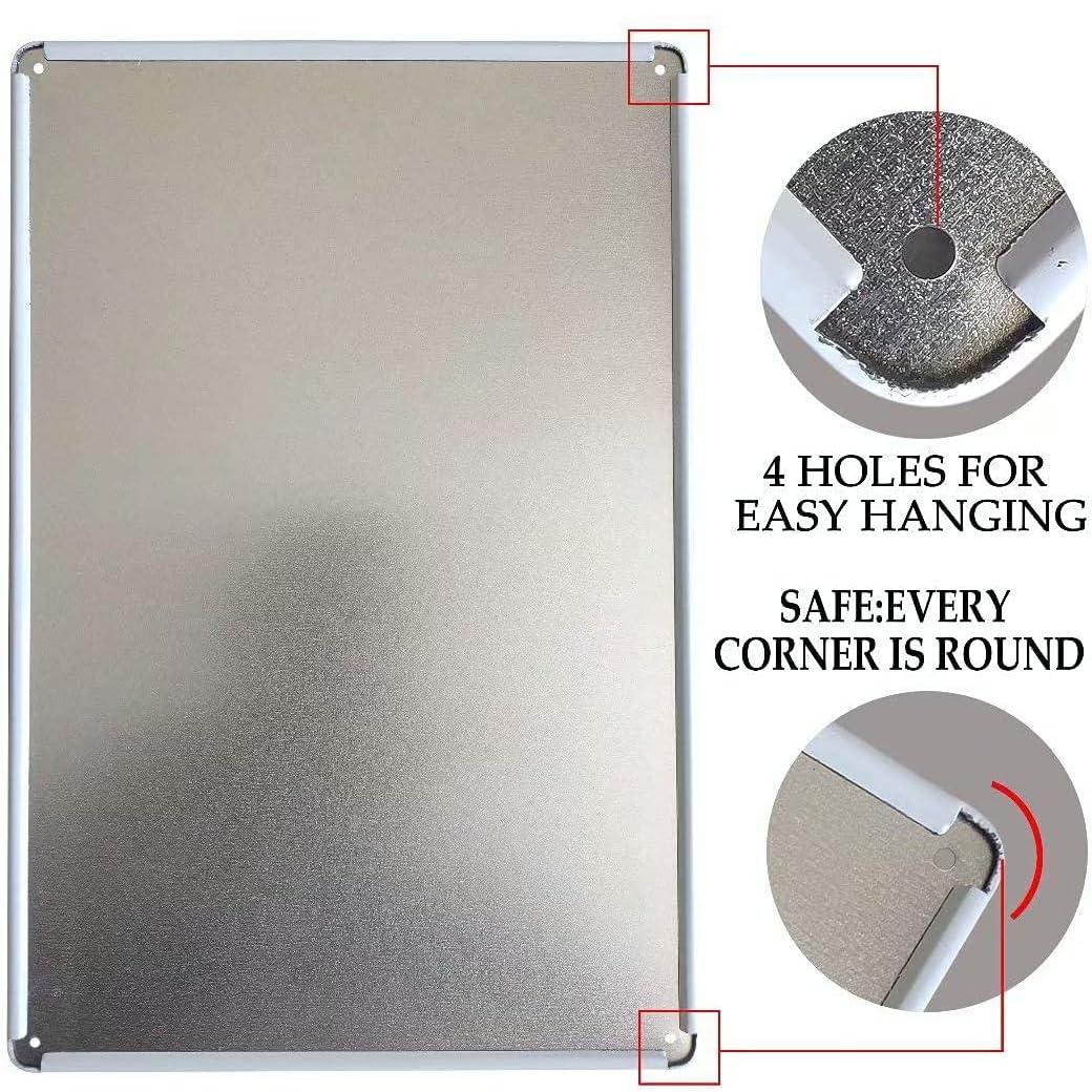 Potential Combustible Dust Hazard Follow Safe Work Practices Sign NO.8227 Metal Tin Sign 8x12 Inch – Clear Warning for Home & Business Use 8x12in/20x30cm