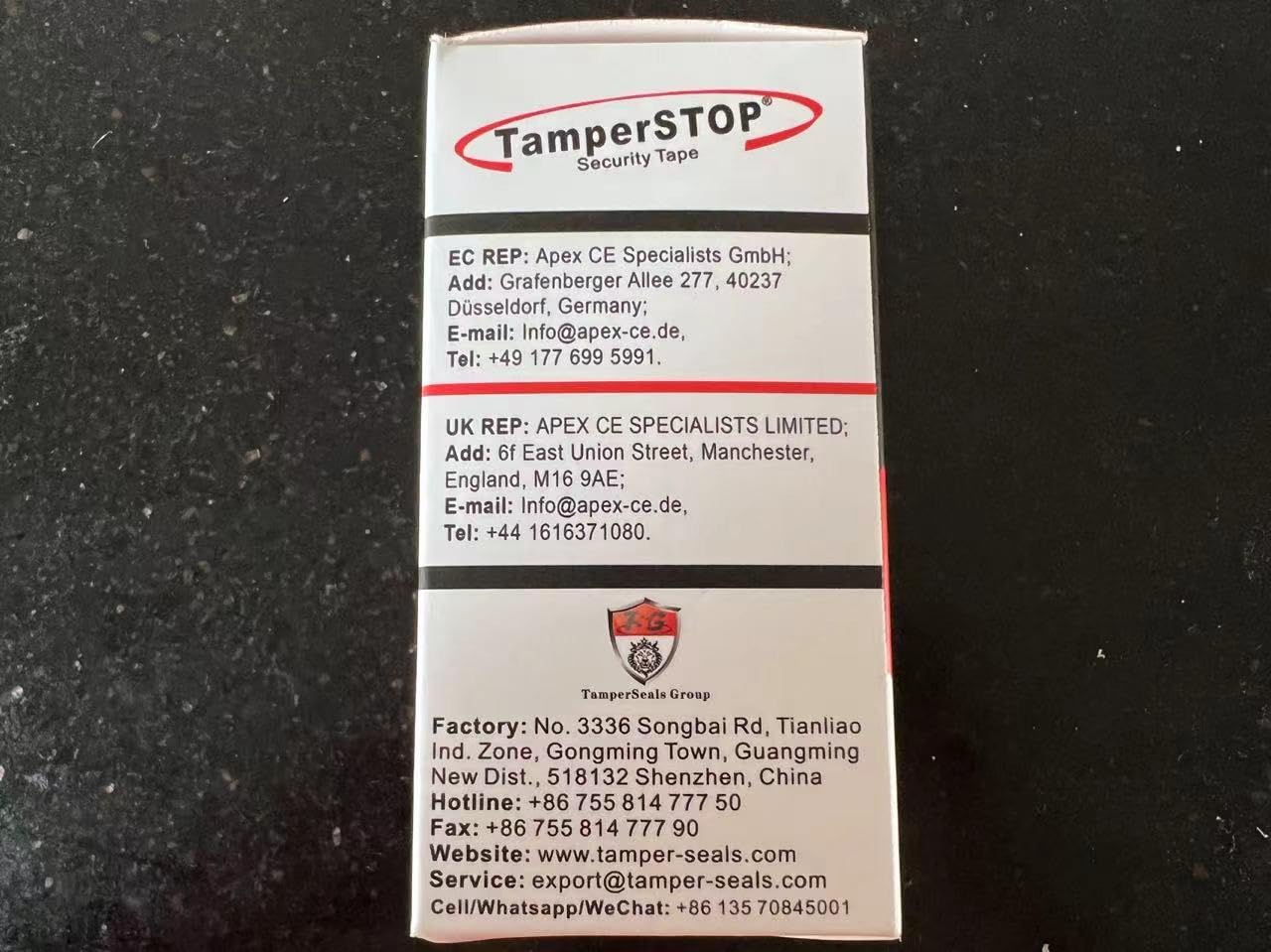 1 Roll Partial Transfer Tamper Proof Security Seal Tape (2 Inches x 55 Yards x 2 Mil, Do Not Break Seal “Caution/Void Open”, Red)