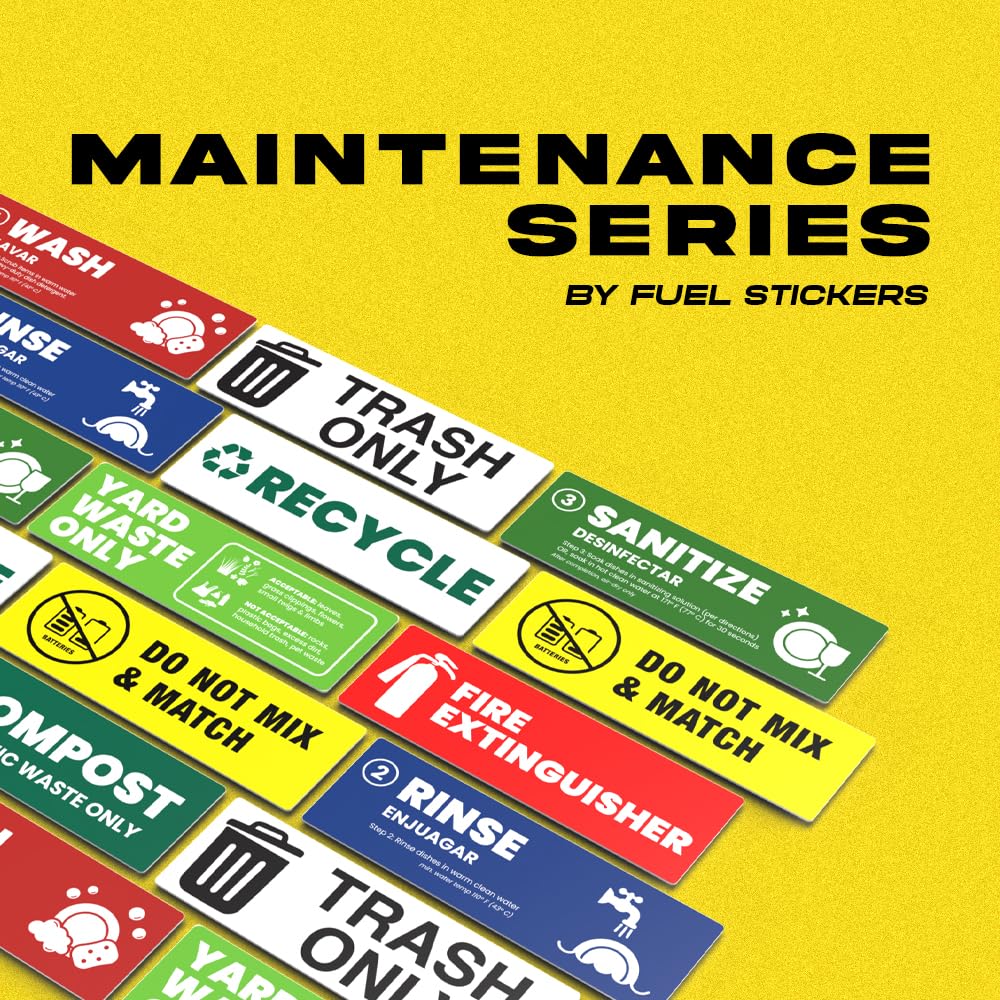 Methanol Sticker - Fuel Identification Label - Outdoor Rated - Heavy Duty, Weather Proof, Ultra Durable - USA Made (6x2 inch), 2 Labels