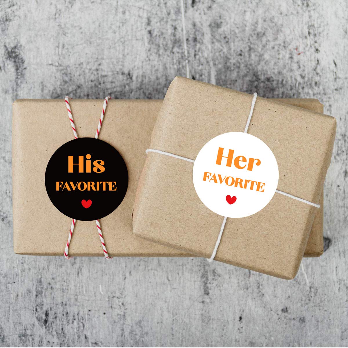 Remarkable His Favorite & Her Favorite Wedding Stickers,96-Pack Rustic Wedding Favor Stickers Labels (1.5 inch) 1.5 inch