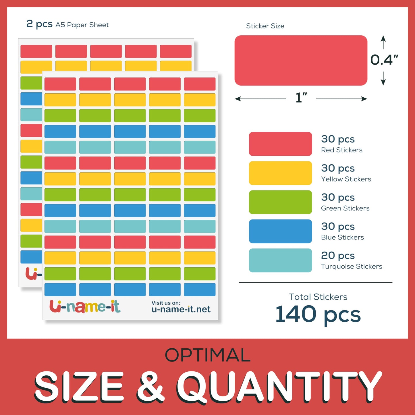 Self-Adhesive Clothing Labels for Garment Label Only: 80-Pcs Peel & Stick PVC Sticker Decals, 1.2-Inch by 0.6-Inch, 5 Colors, Machine Washable, Durable, Easy to Apply, DIY Custom (1 X 0.4 Inches) 1 X 0.4 Inches